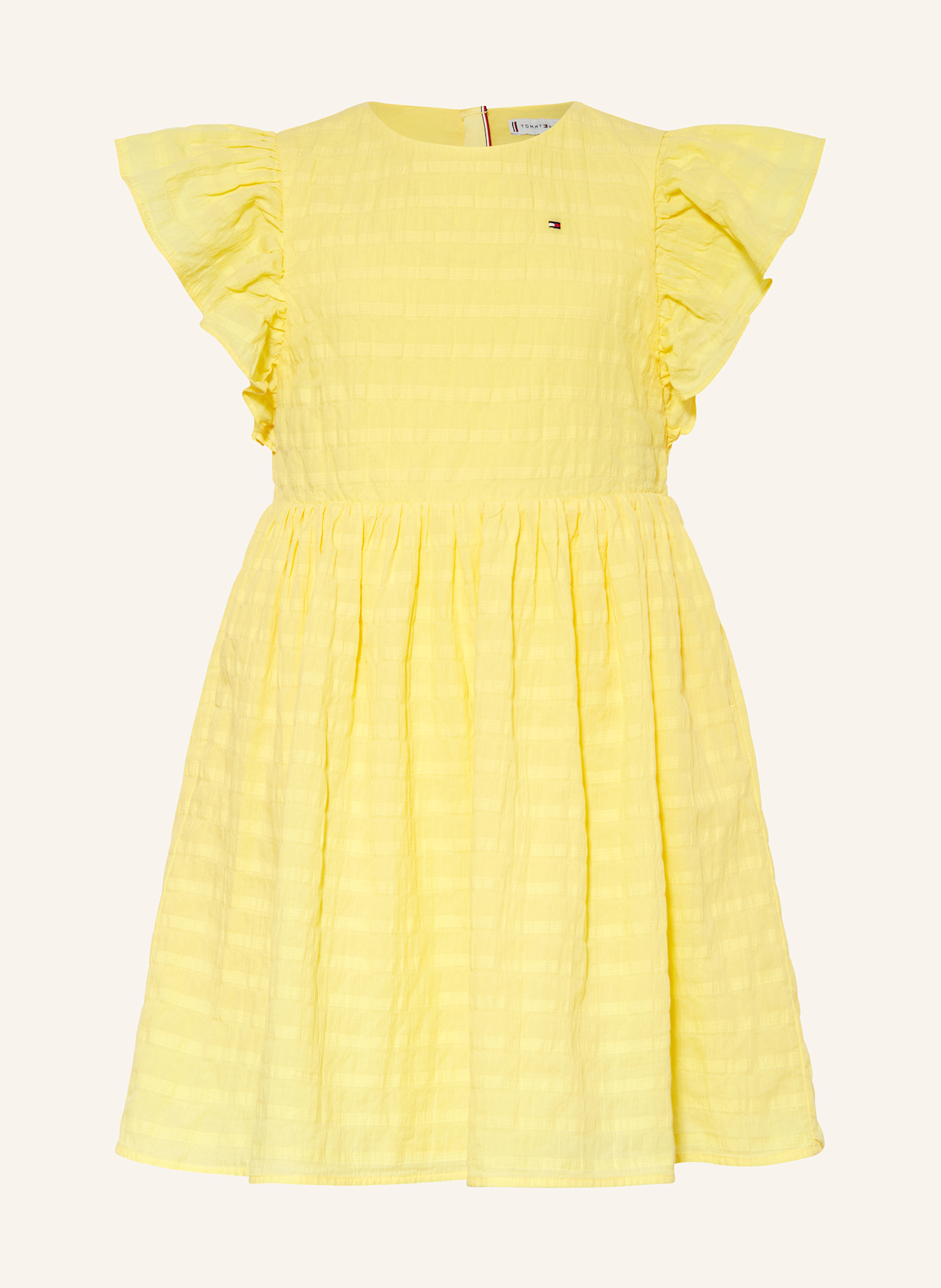 TOMMY HILFIGER Kleid: GELB
