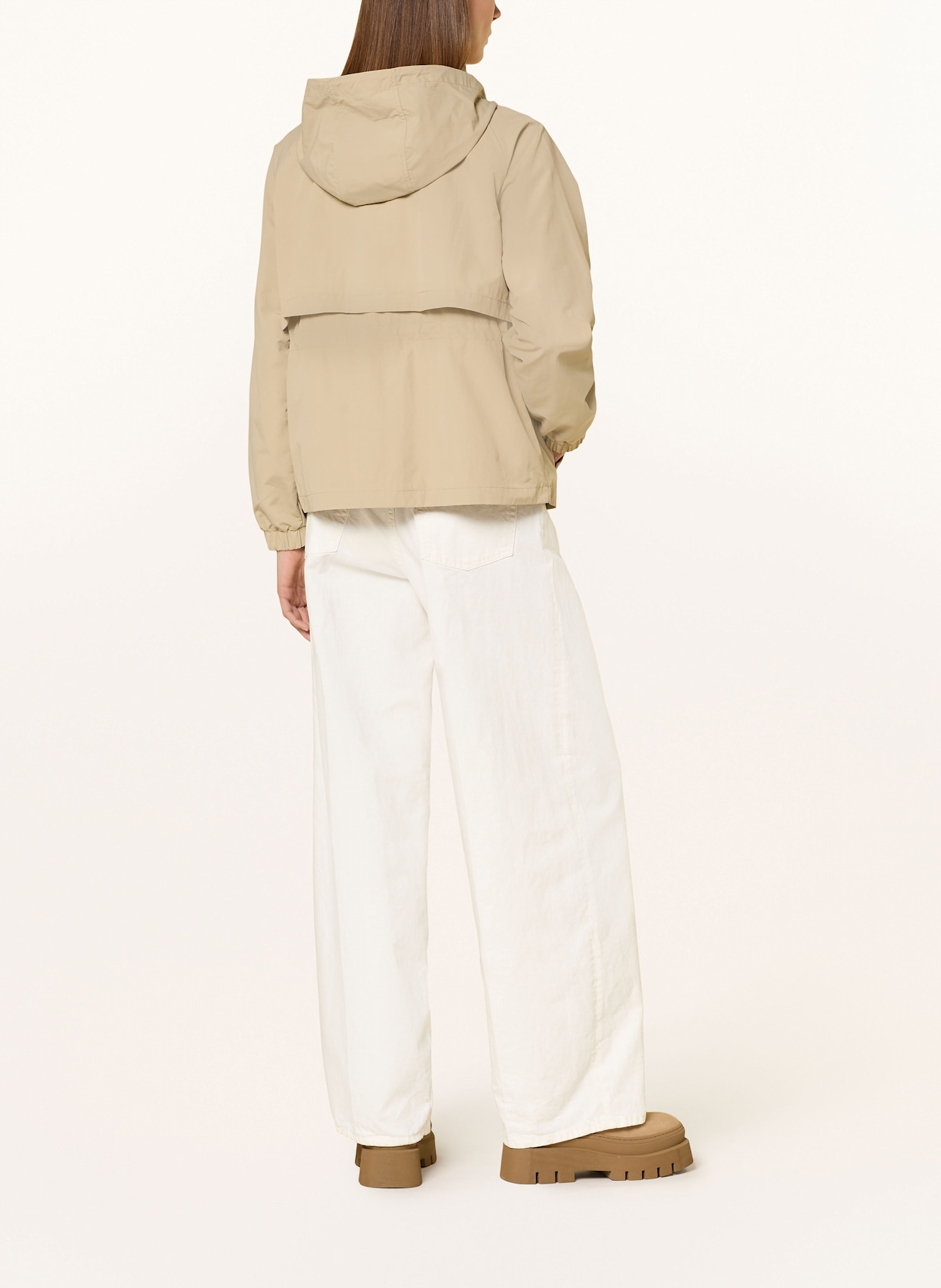 TOMMY HILFIGER Wind breaker: BEIGE