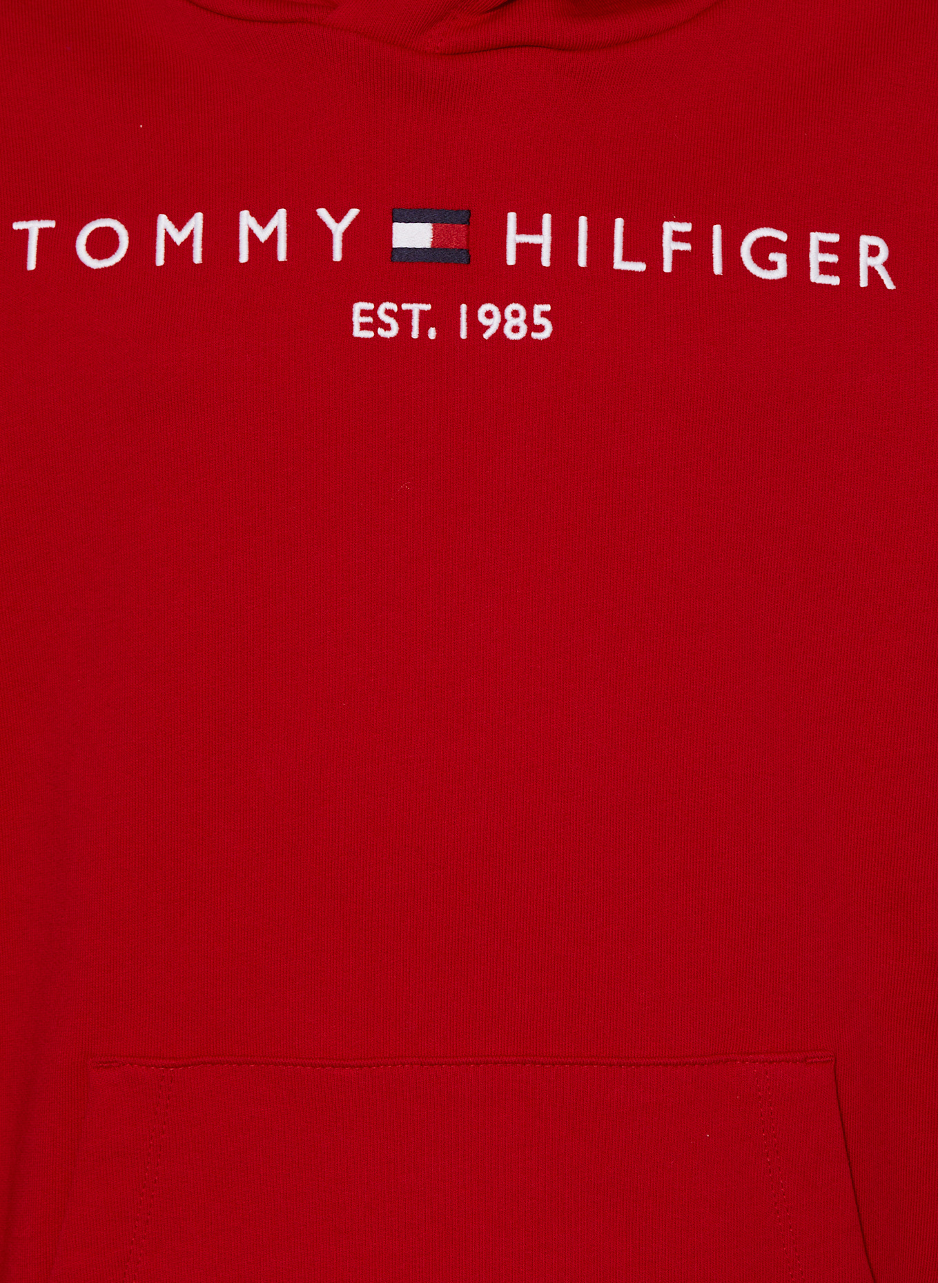 TOMMY HILFIGER Hoodie: ROT