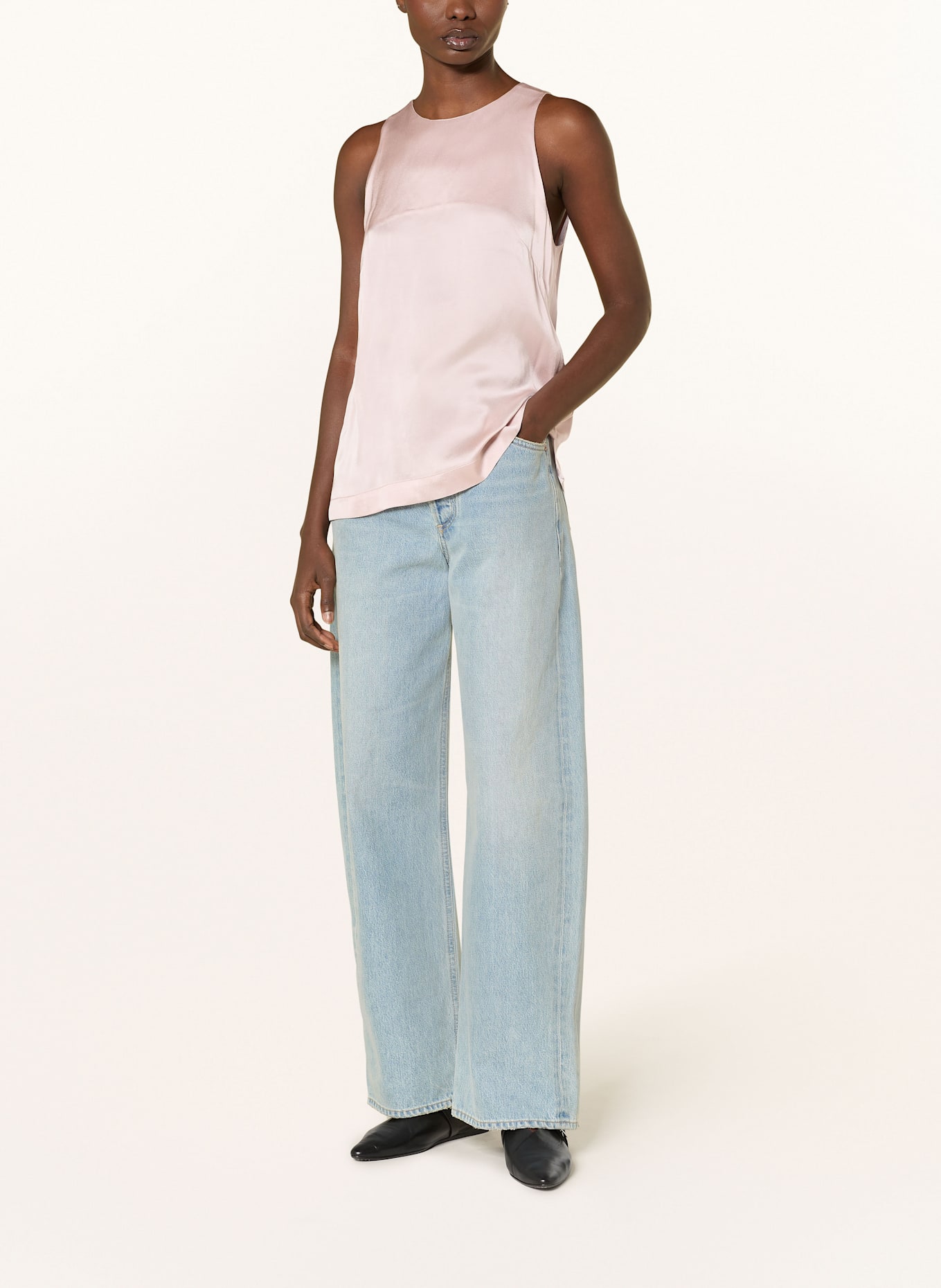 ottod'ame Satintop DALILA: HELLROSA