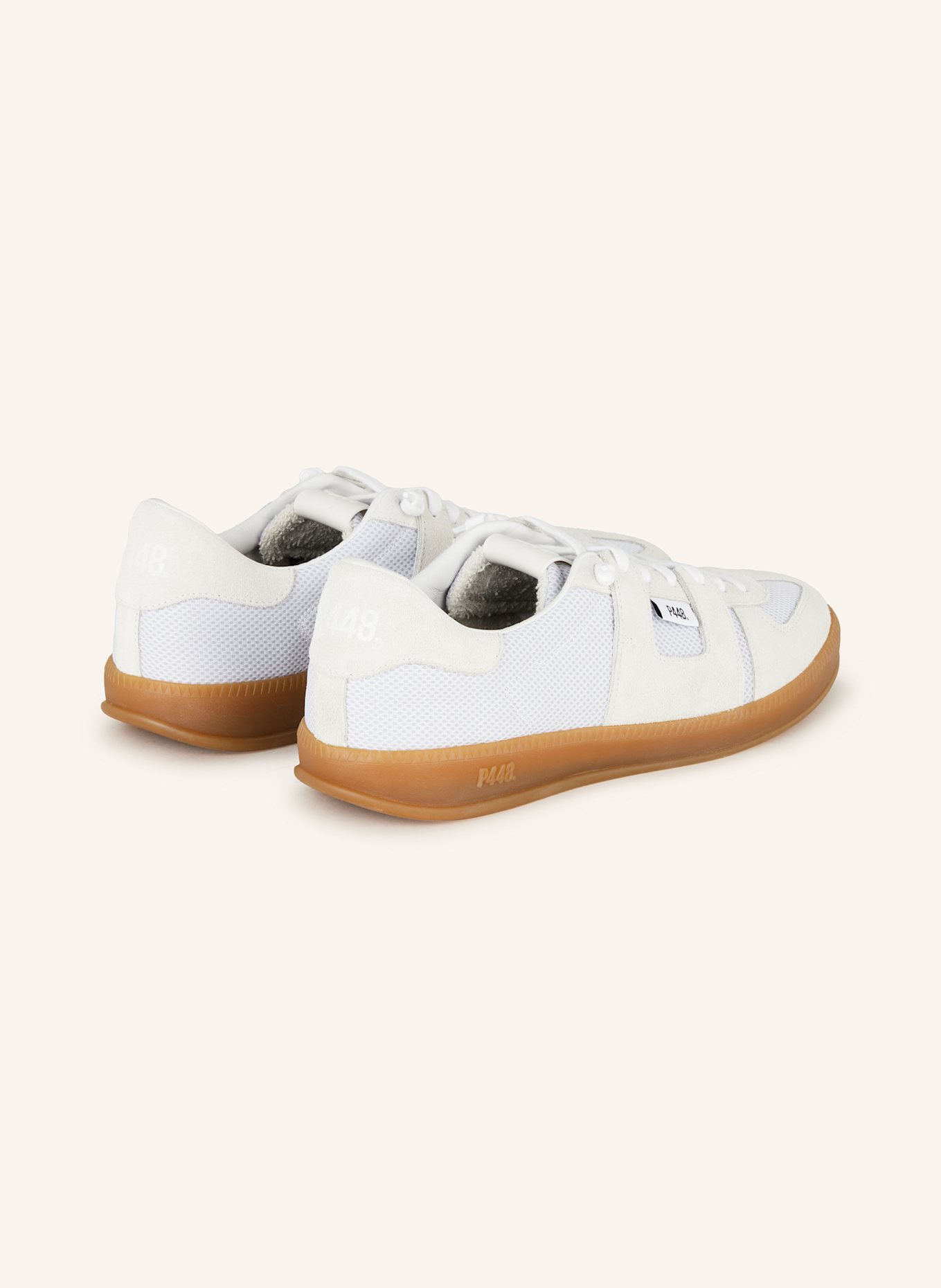 P448 sneakers White MONZA, Color: WHITE/ CREAM (Image 2)