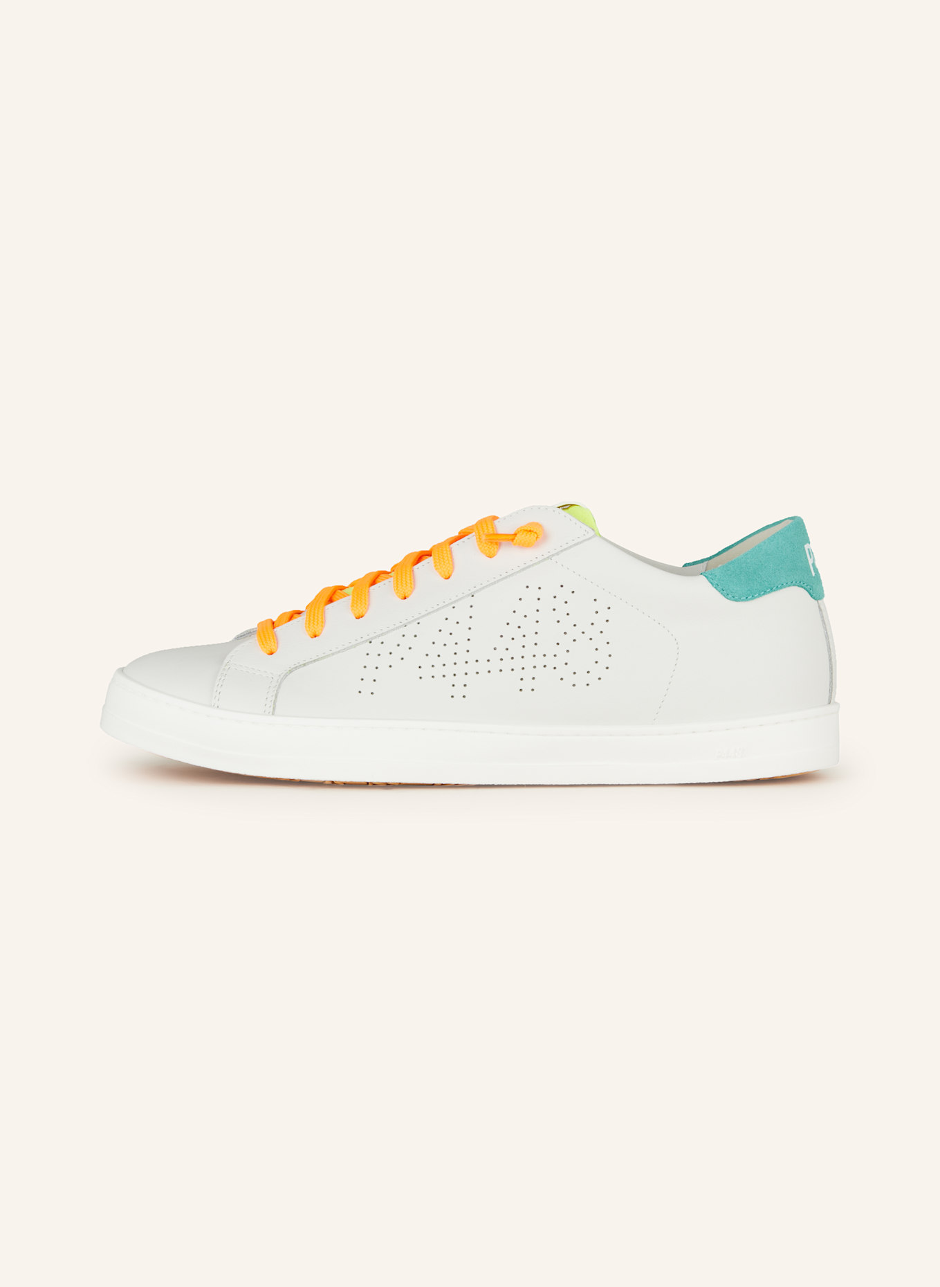P448 Sneakers JOHN: WHITE / NEON YELLOW / GREEN
