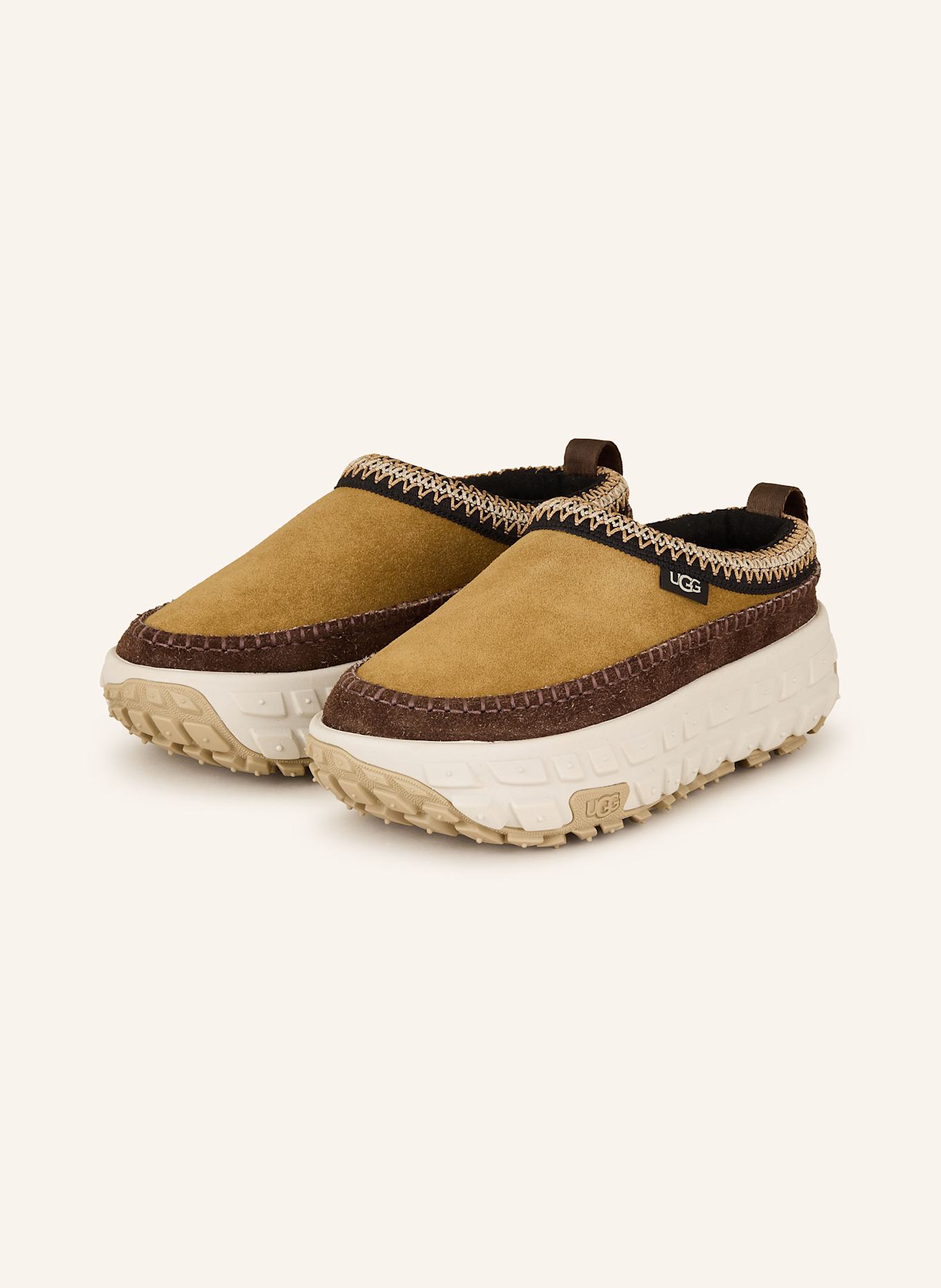 UGG Plateau-Slipper VENTURE DAZE: BRAUN/ DUNKELBRAUN