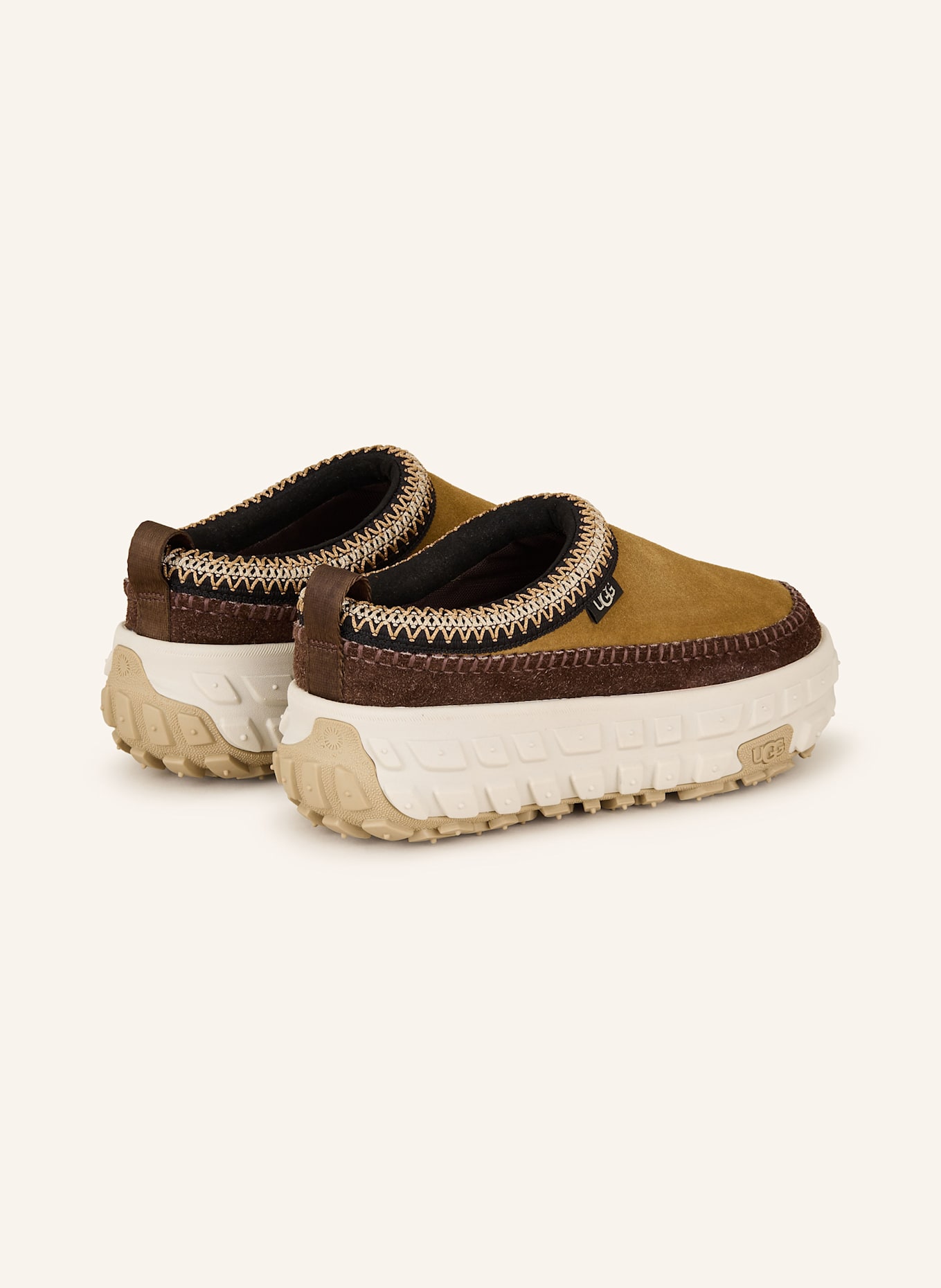 UGG Plateau-Slipper VENTURE DAZE: BRAUN/ DUNKELBRAUN