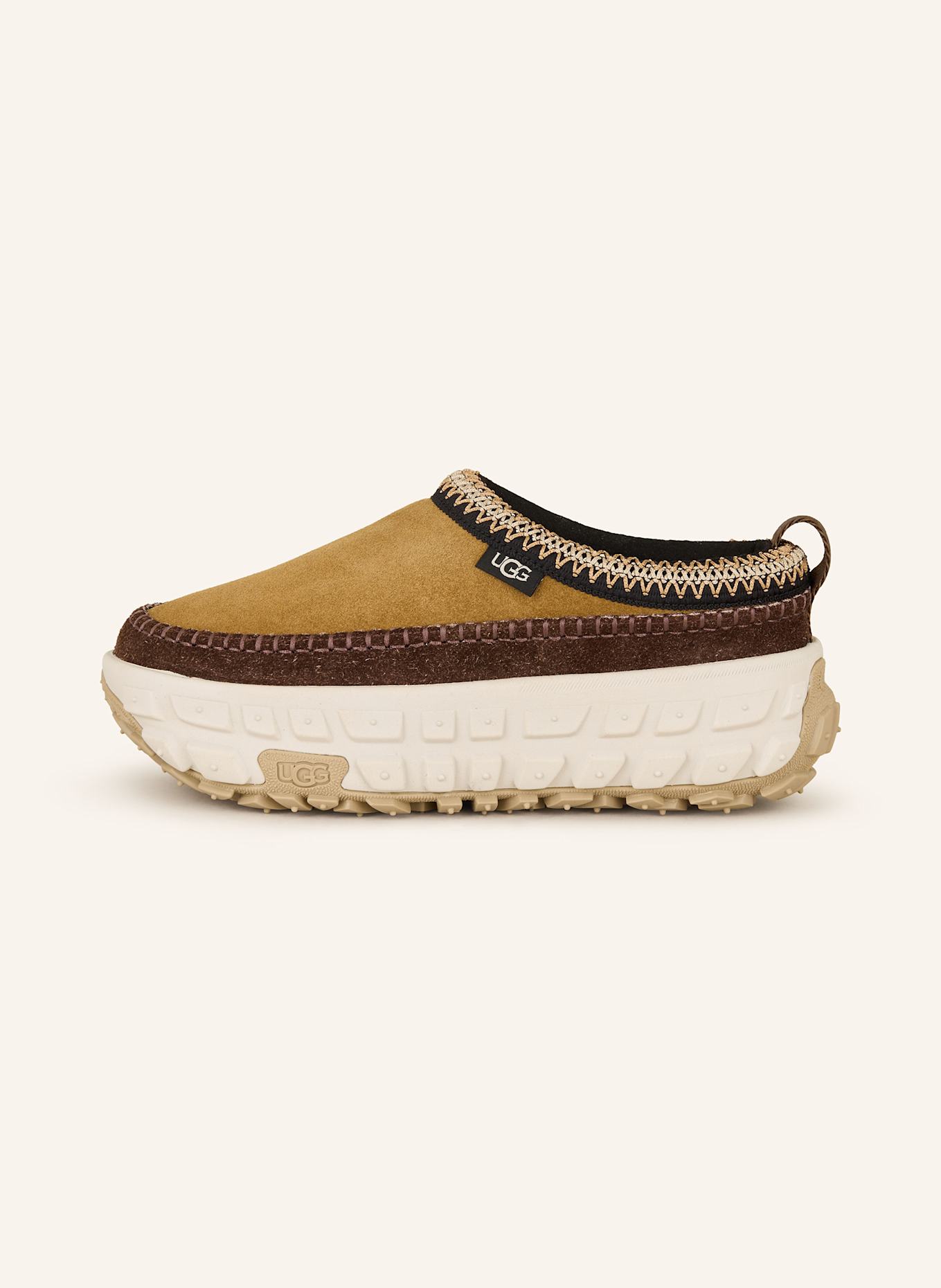 UGG Plateau-Slipper VENTURE DAZE: BRAUN/ DUNKELBRAUN