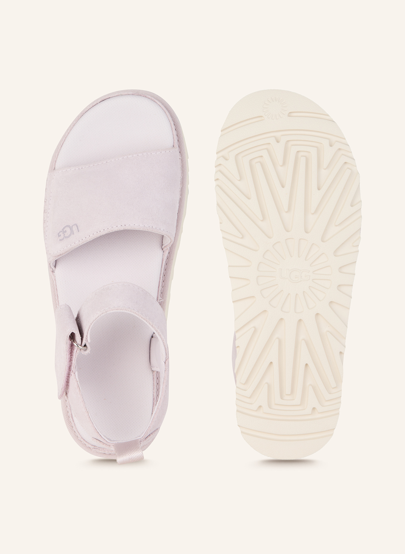 UGG Plateau-Sandalen GOLDENSTAR: HELLLILA
