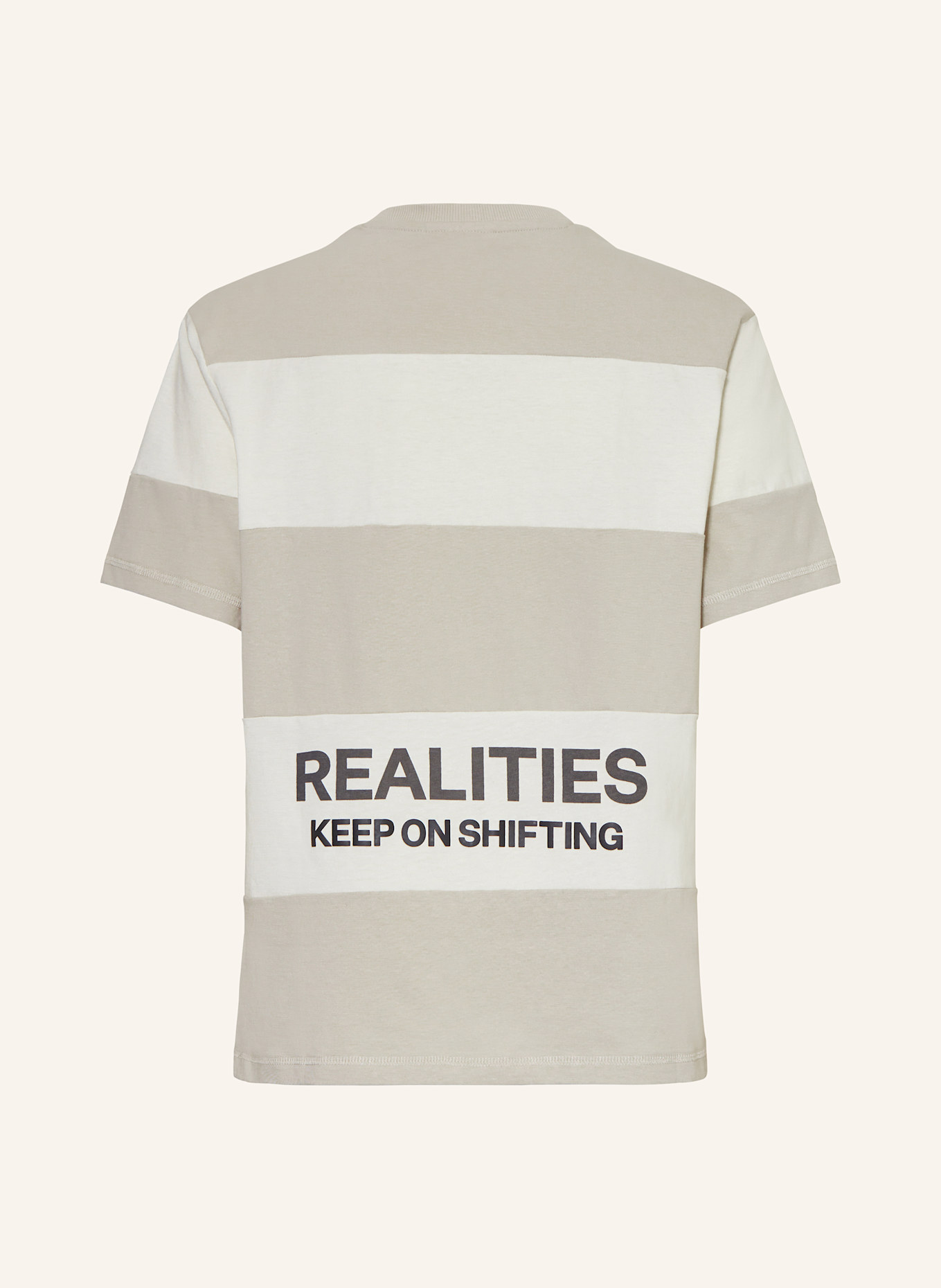 GARCIA Tričko: SVĚTLE ŠEDÁ / BÍLÁ