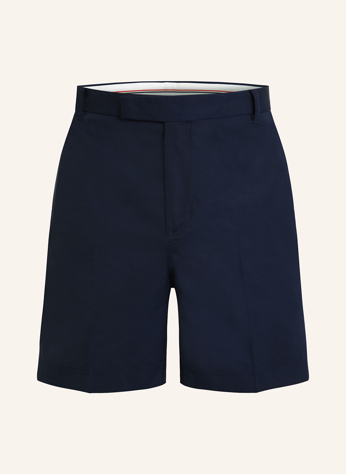 THOM BROWNE. Chinoshorts Extra Slim Fit: DUNKELBLAU