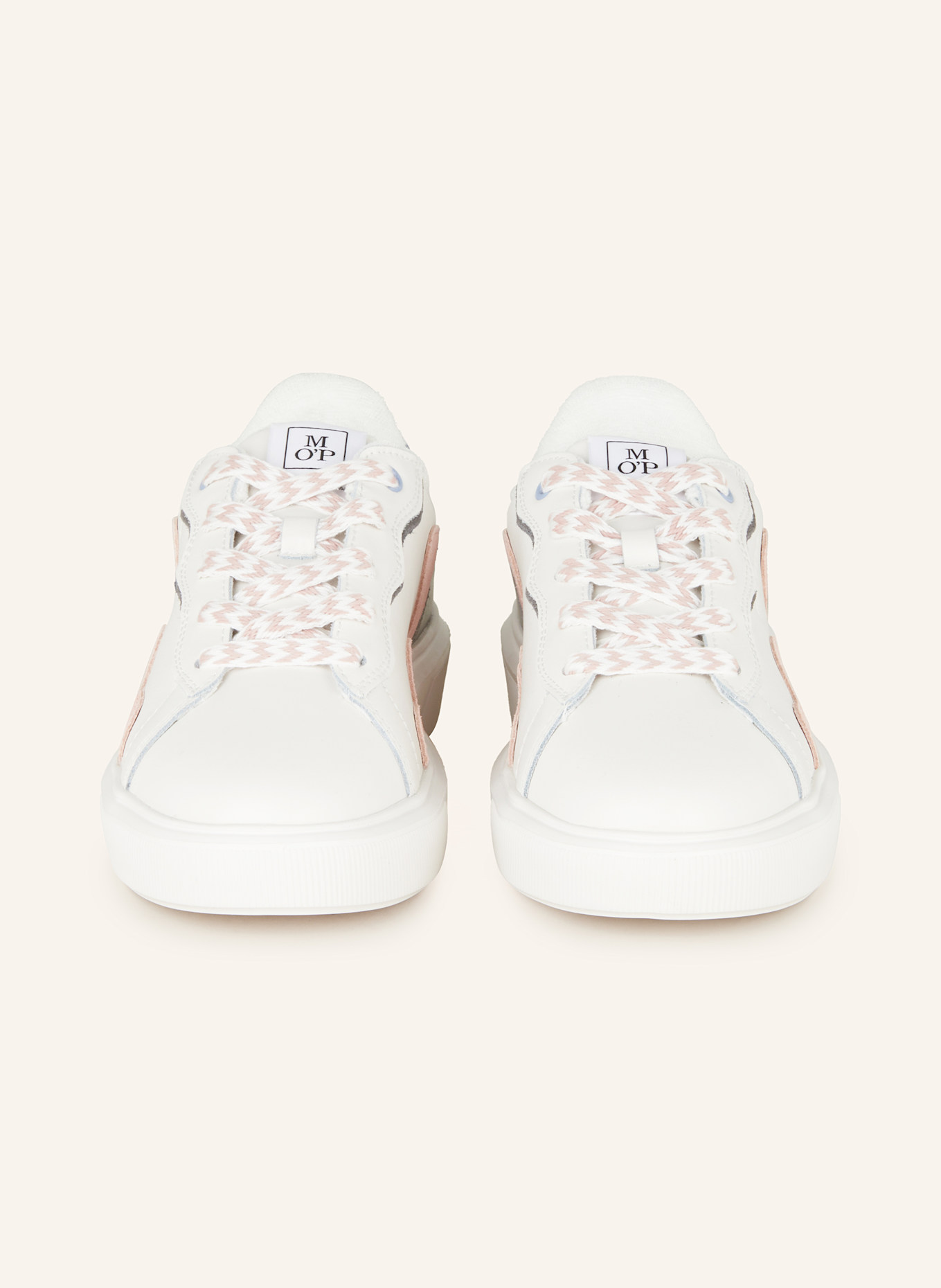 Marc O'Polo Sneaker: WEISS / ROSÉ / HELLBLAU
