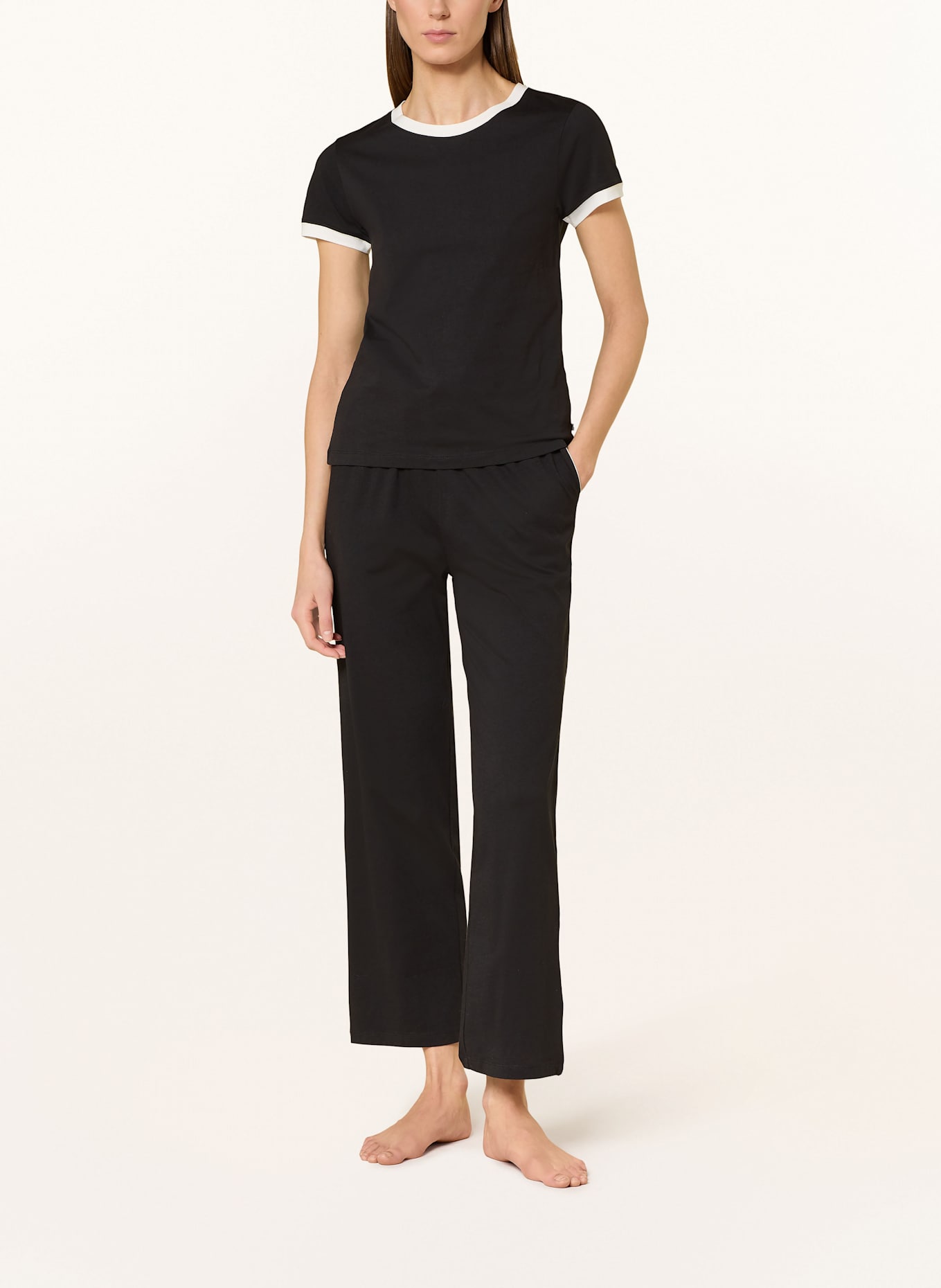 Marc O'Polo Schlafhose: SCHWARZ