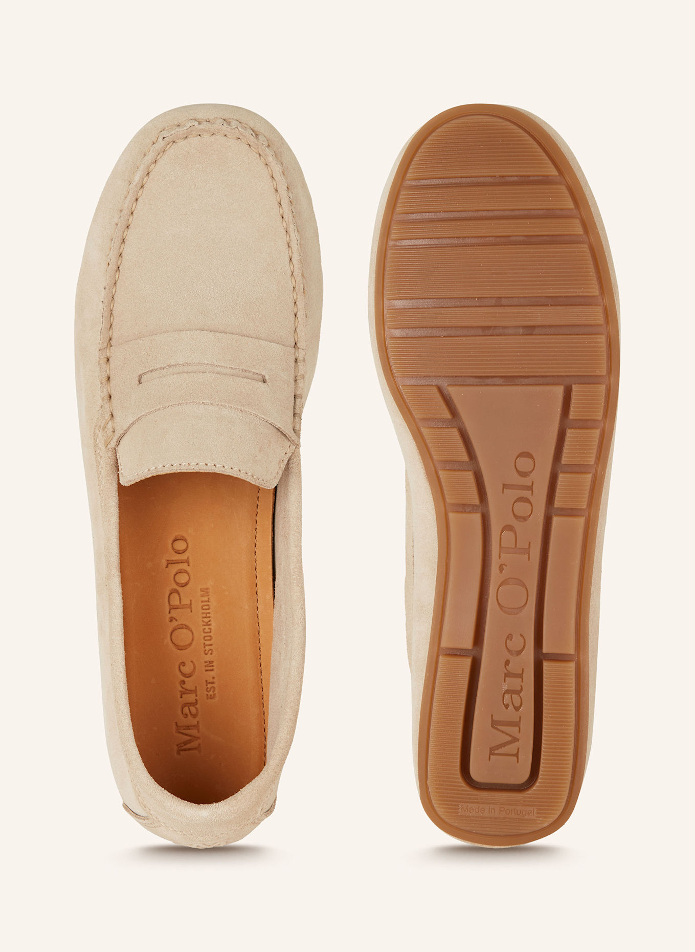 Marc O'Polo Mokasíny SELMA: SVĚTLE HNĚDÁ