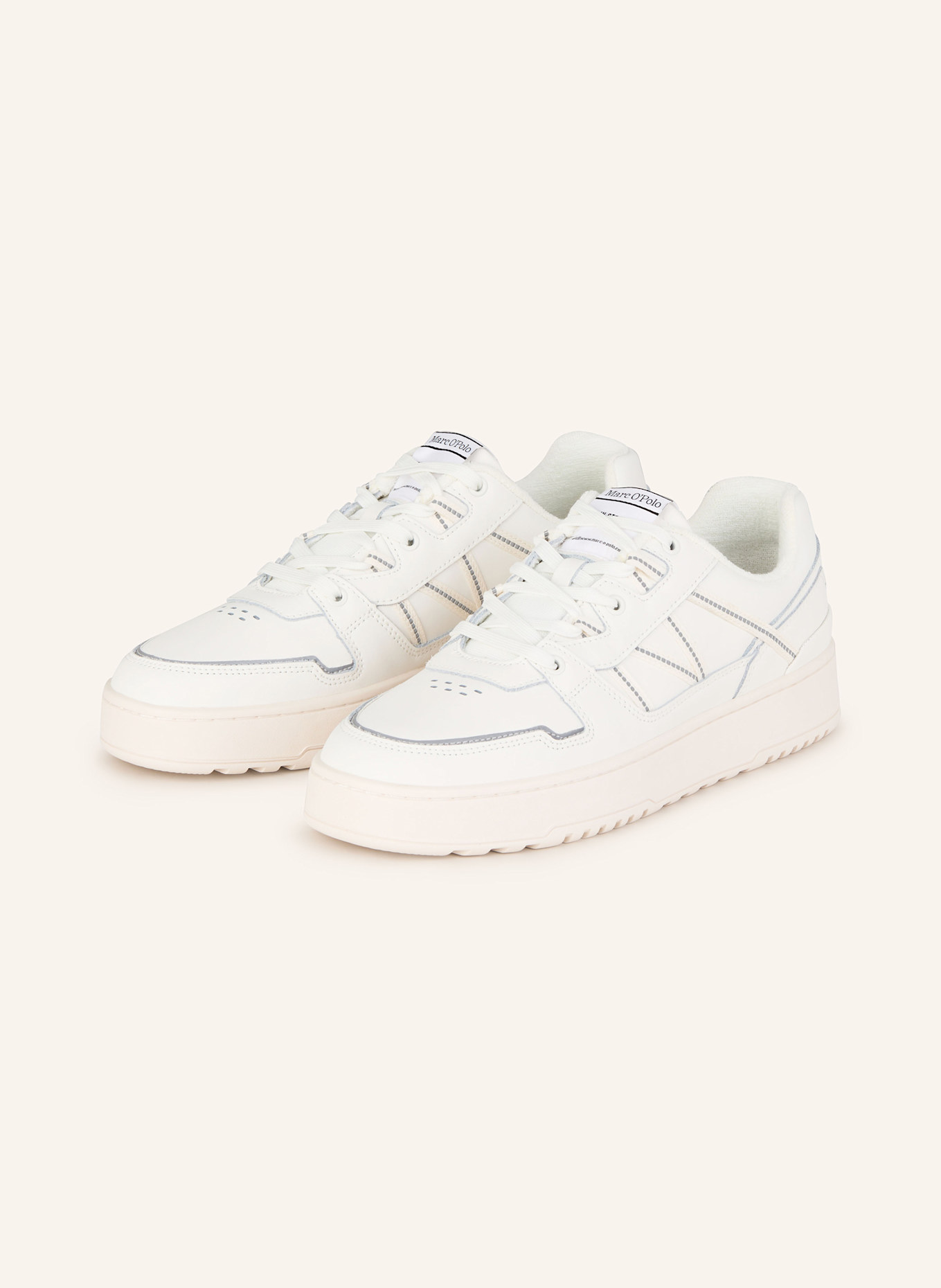 Marc O'Polo Sneaker CARLO 11A: WIT