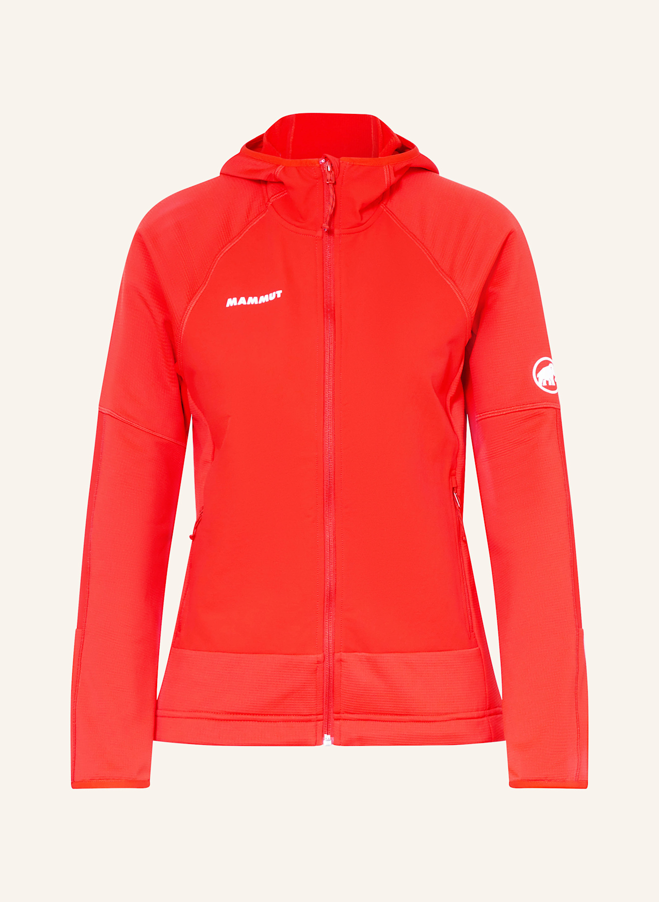 MAMMUT Midlayer-Jacke MASSONE ML HOODED: ROT