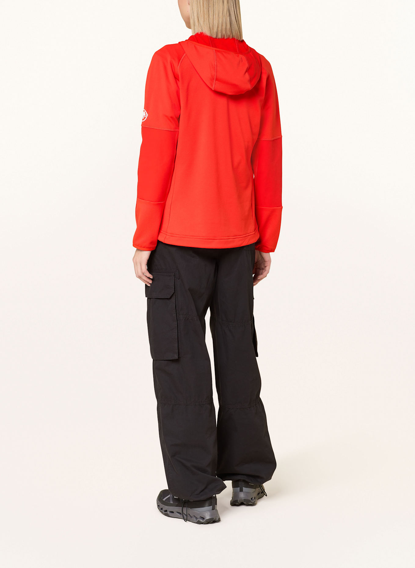 MAMMUT Midlayer-Jacke MASSONE ML HOODED: ROT