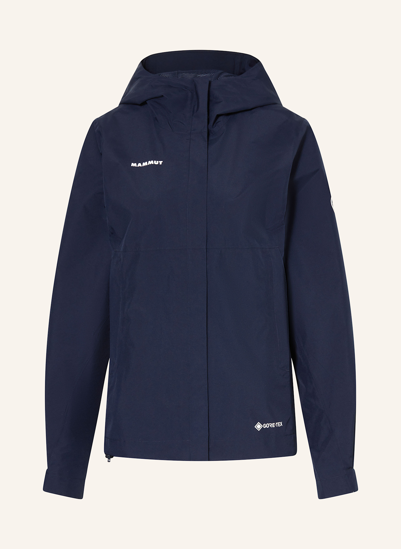 MAMMUT Outdoor jacket TREELINE LIGHT HS HOODED: DARK BLUE