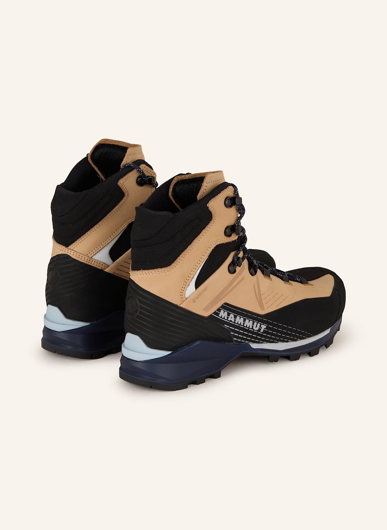 MAMMUT Bergschuhe KENTO GUIDE II HIGH GTX: SCHWARZ/ HELLBRAUN