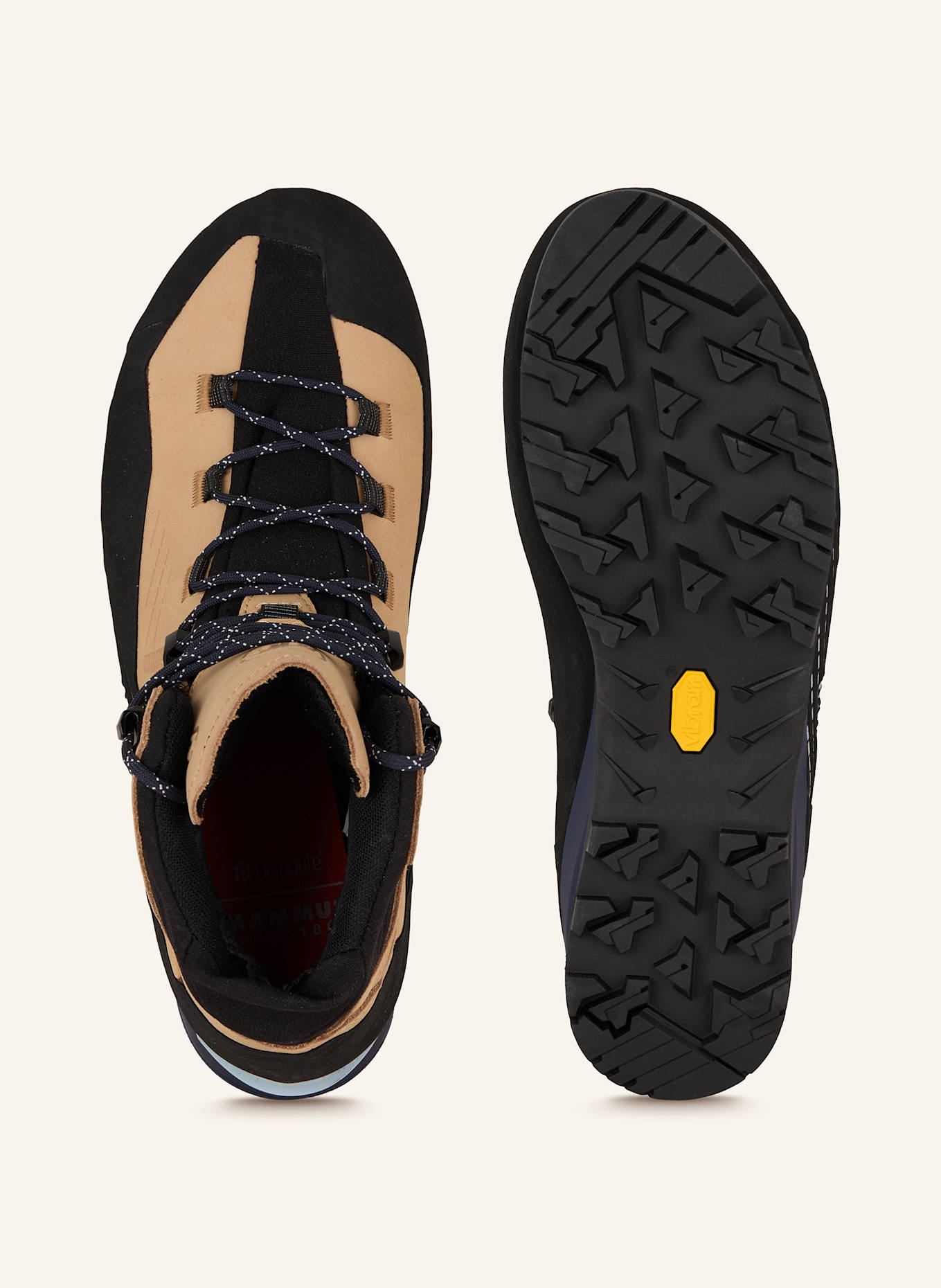 MAMMUT Bergschuhe KENTO GUIDE II HIGH GTX: SCHWARZ/ HELLBRAUN