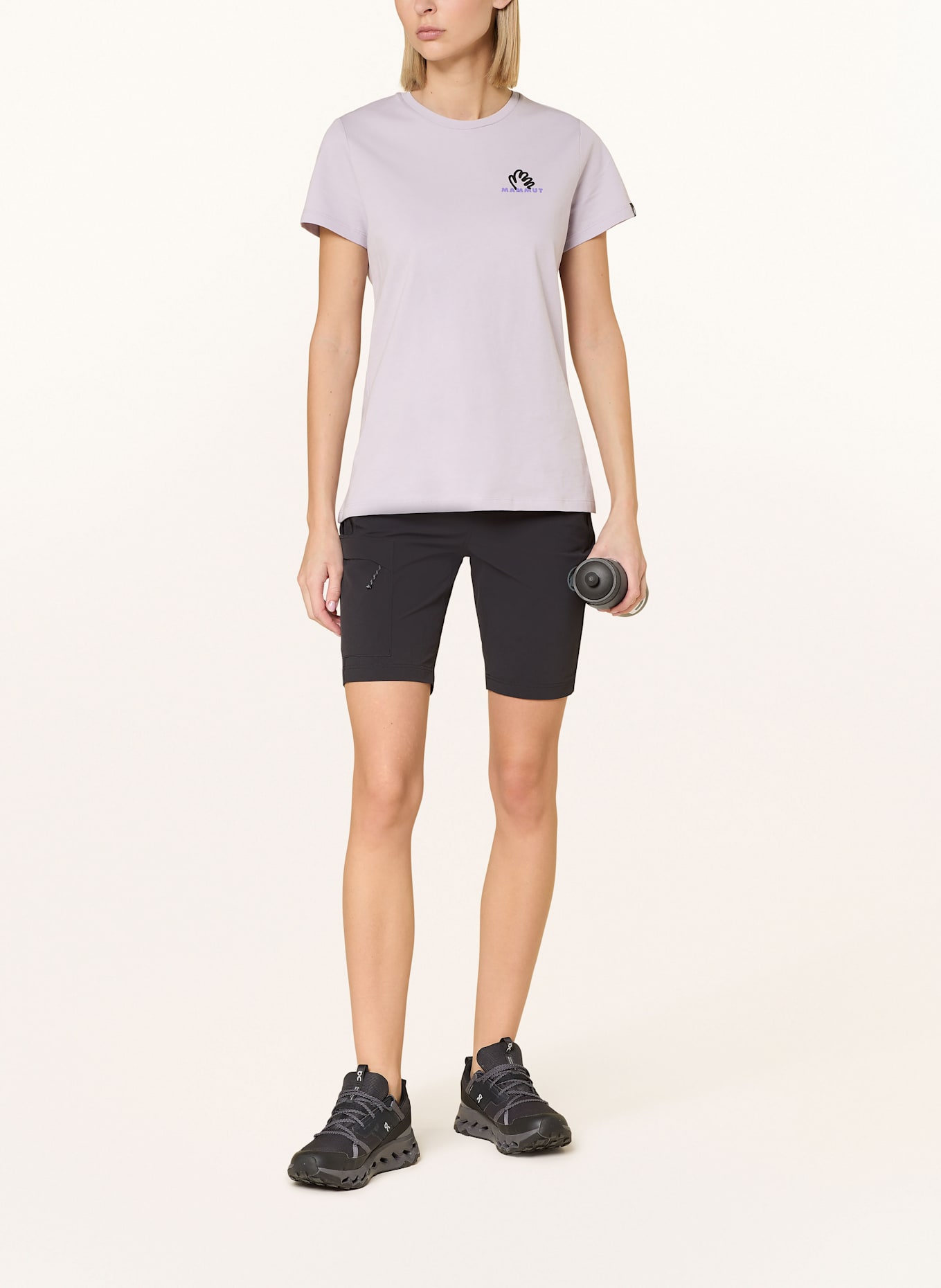 MAMMUT RUNBOLD IV trekking shorts: BLACK