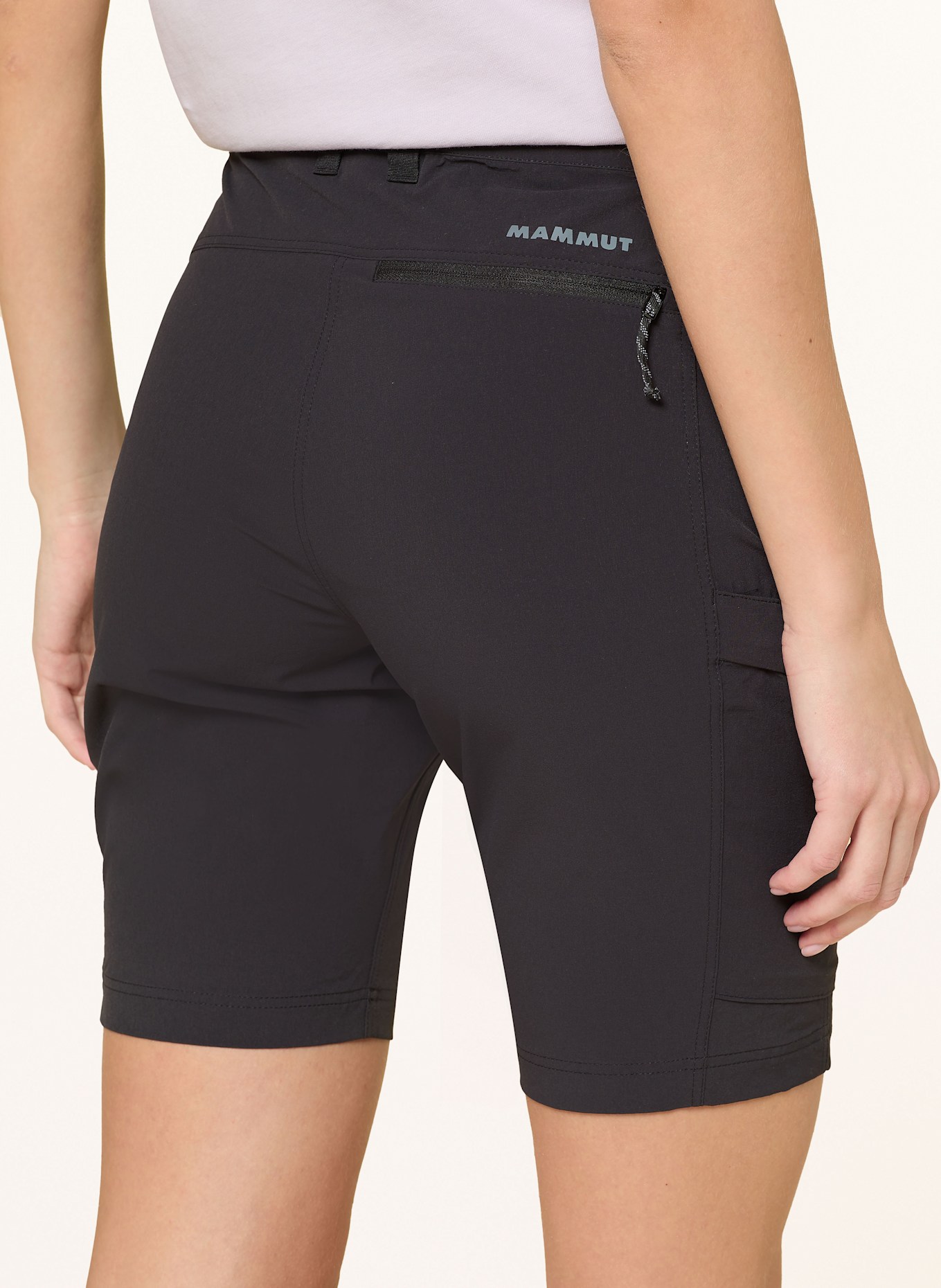 MAMMUT RUNBOLD IV trekking shorts: BLACK