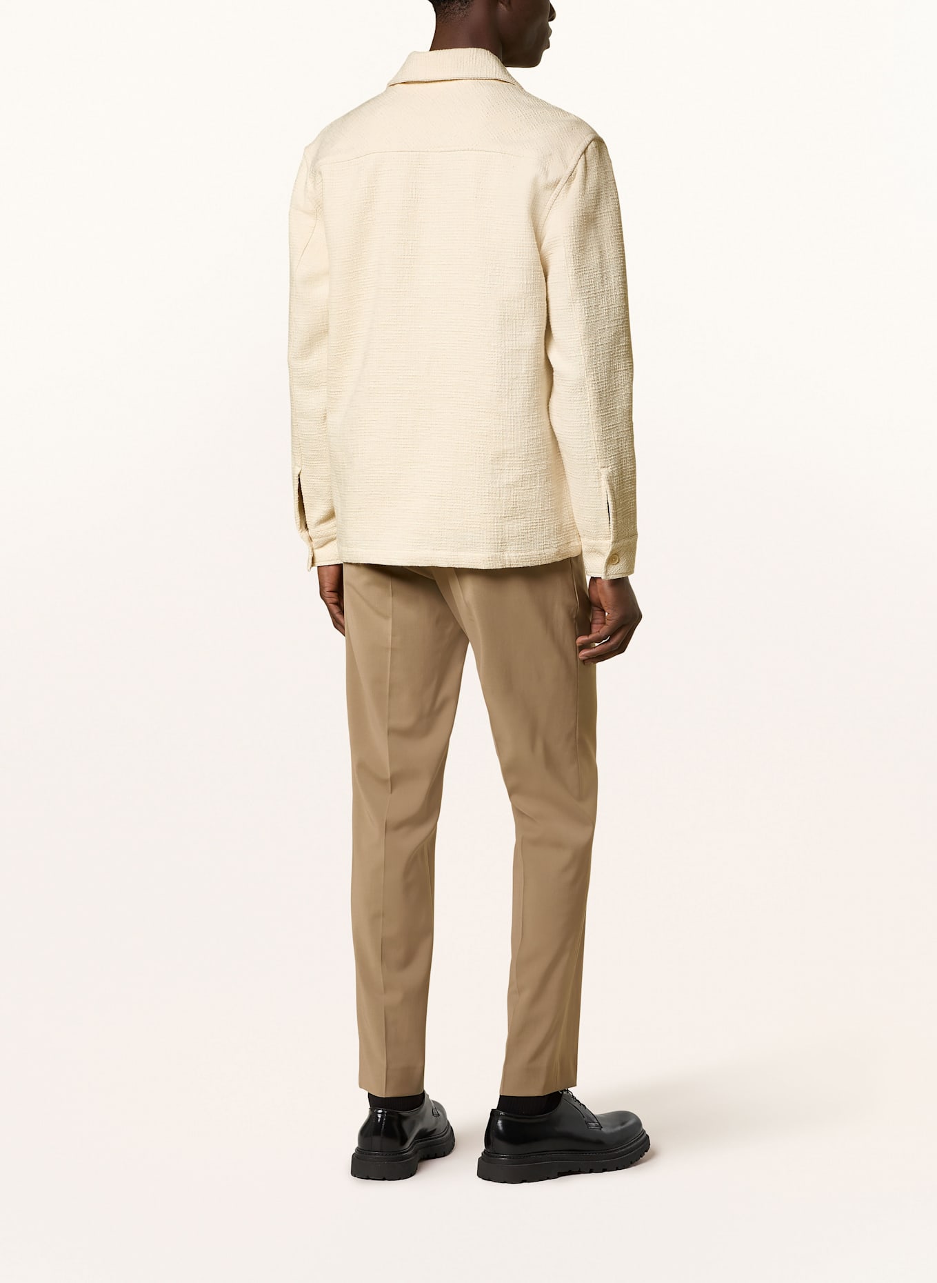 SAMSØE  SAMSØE Bouclé overshirt SANCASTOR: CREAM