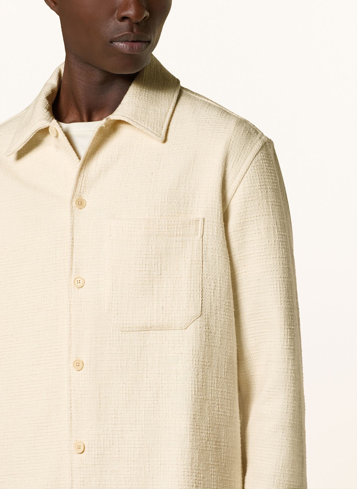 SAMSØE  SAMSØE Bouclé overshirt SANCASTOR: CREAM