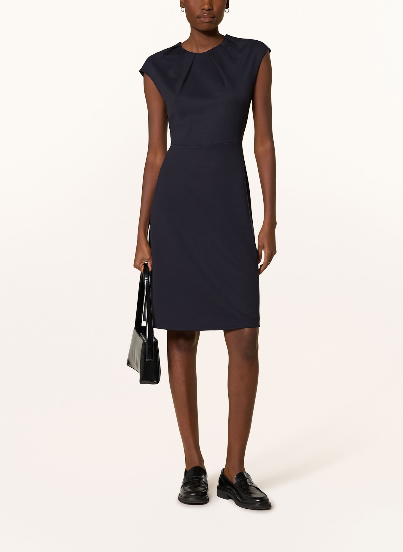 s.Oliver BLACK LABEL Etuikleid: DUNKELBLAU