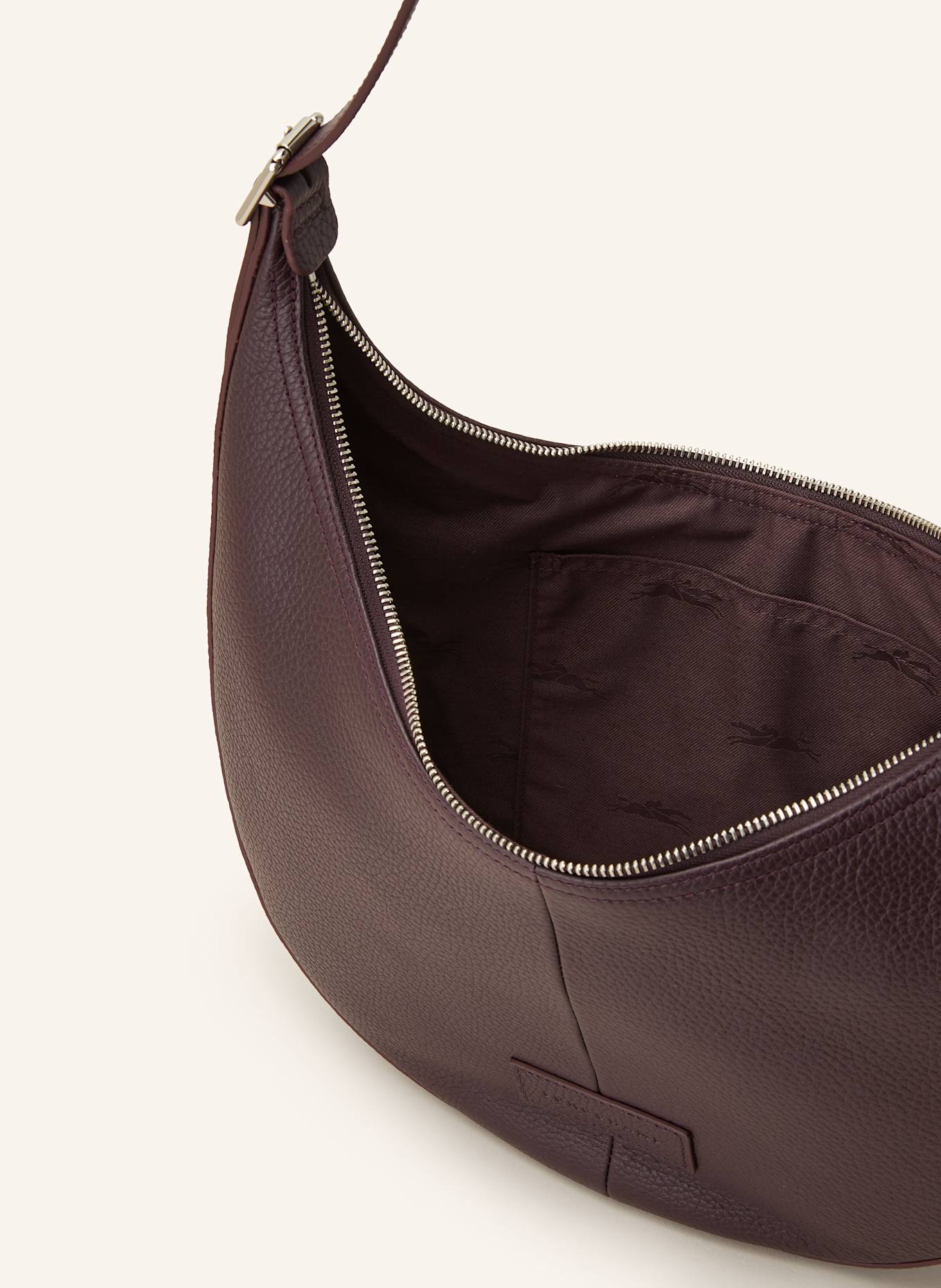 LONGCHAMP Schultertasche ESSENTIAL LARGE: DUNKELLILA