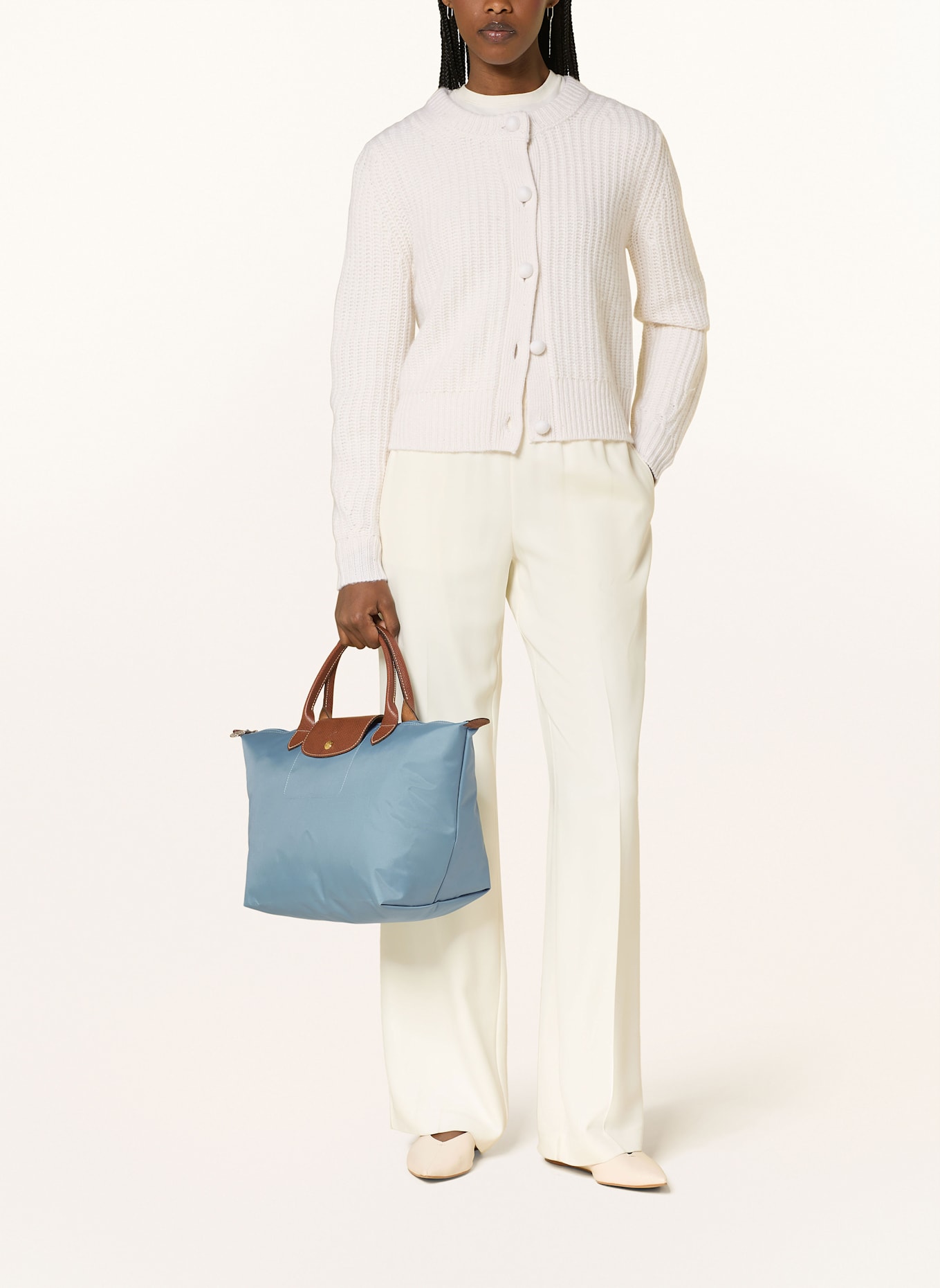 LONGCHAMP Handtasche LE PLIAGE M: PETROL