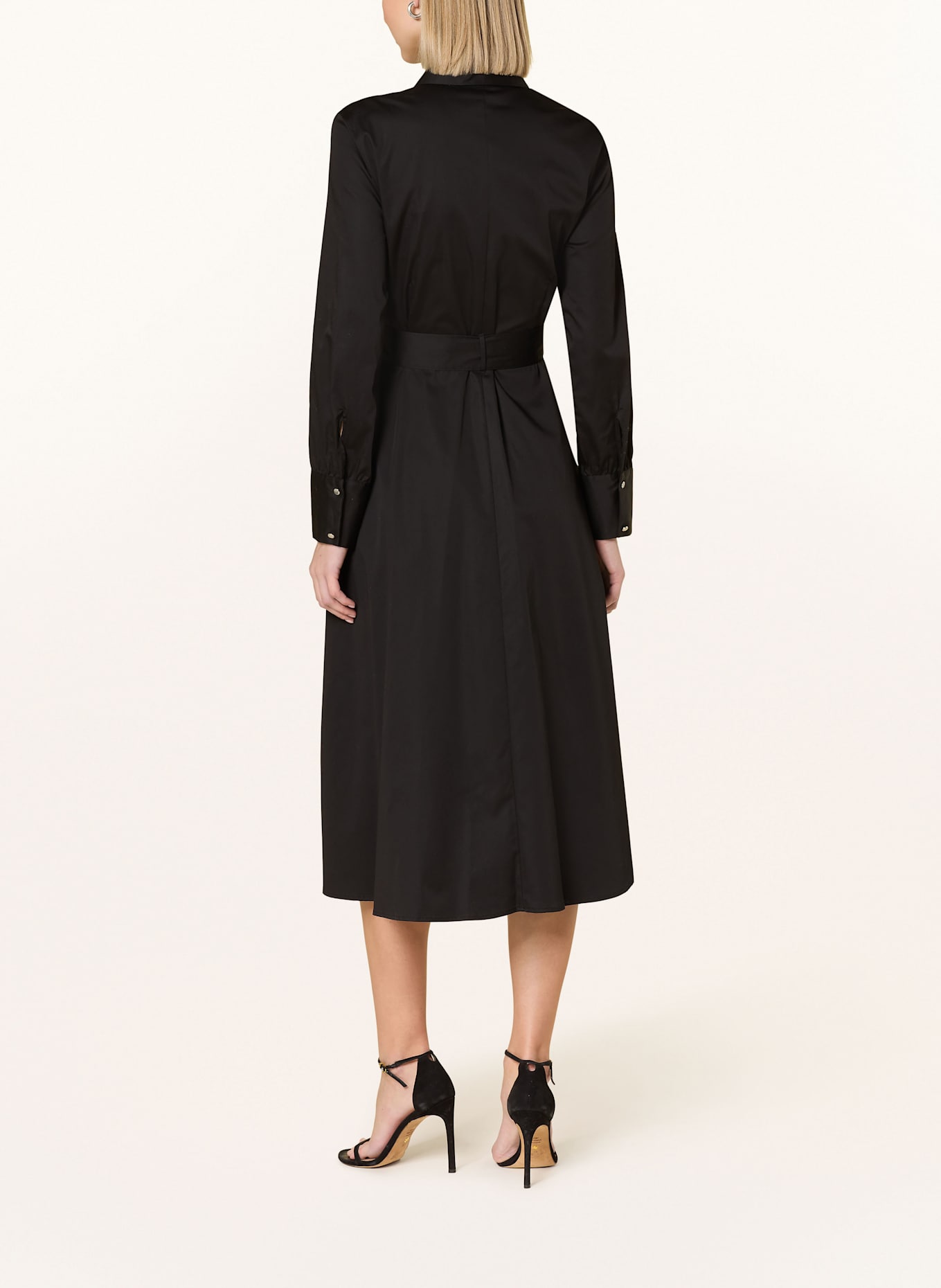 comma Hemdblusenkleid, Farbe: SCHWARZ (Bild 3)