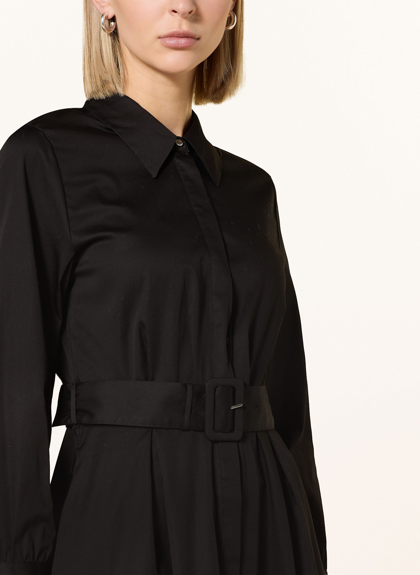 comma Hemdblusenkleid, Farbe: SCHWARZ (Bild 4)