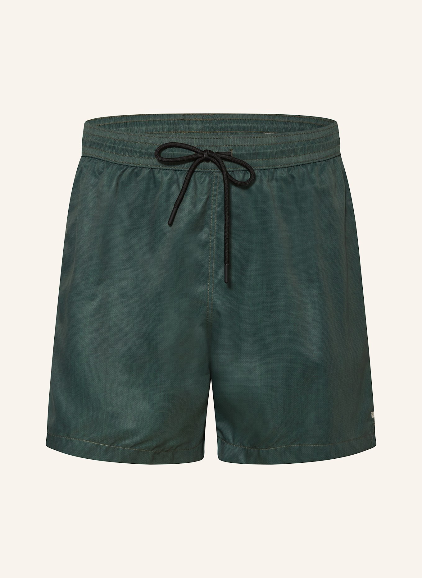 120%lino Badeshorts: DUNKELGRÜN