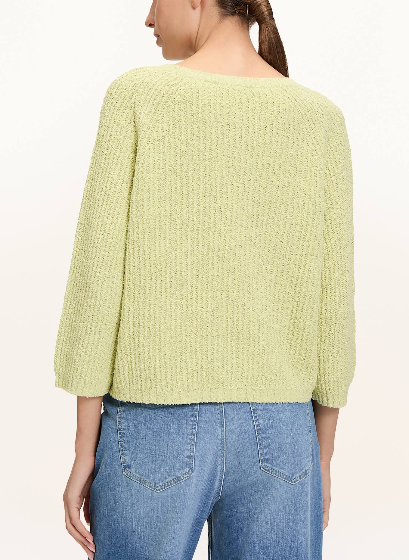 CARTOON Pullover mit 3/4-Arm: HELLGRÜN