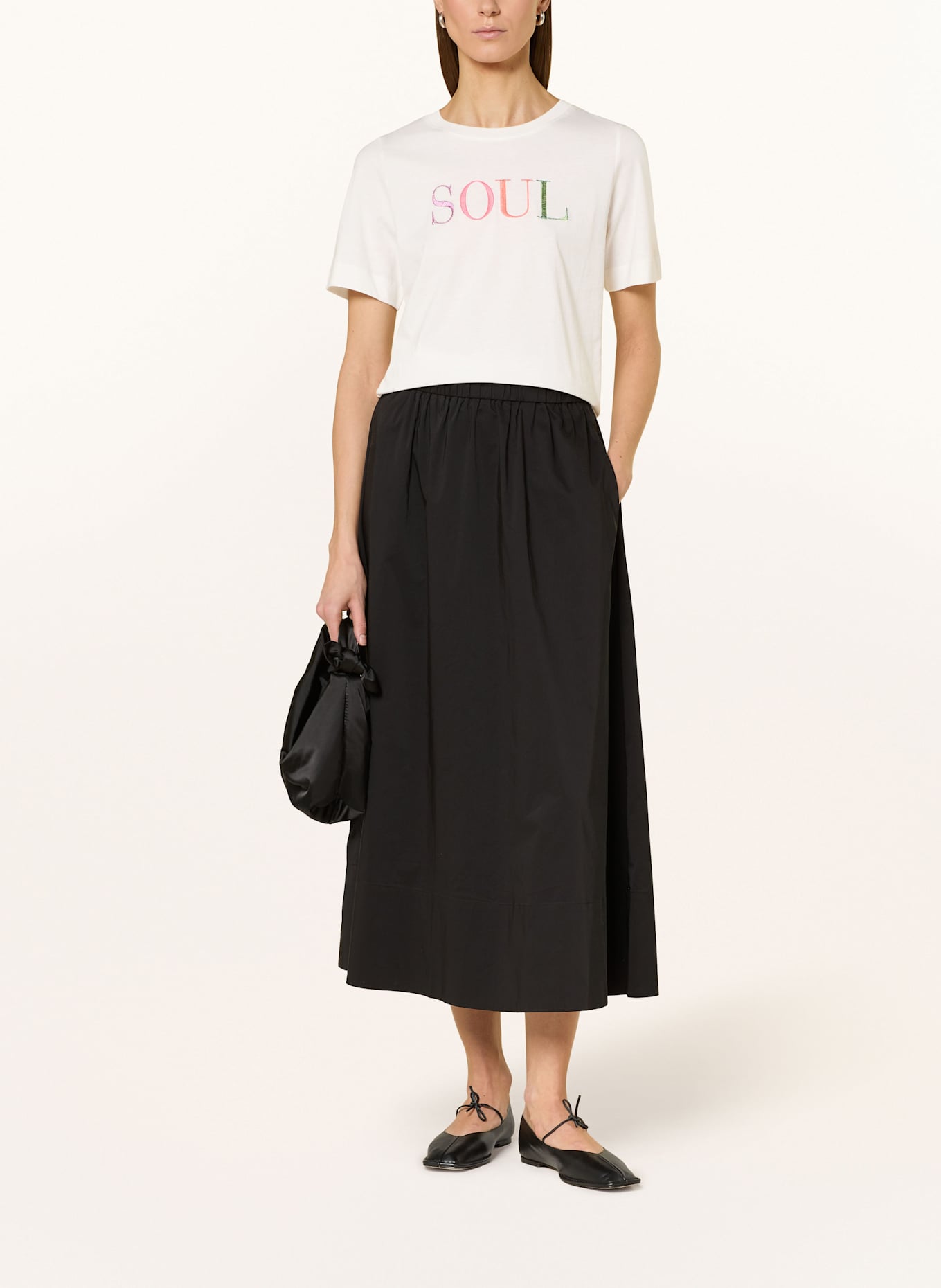 CARTOON T-shirt: WHITE