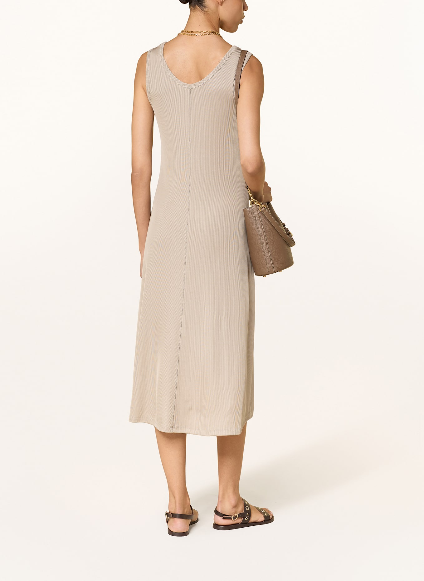 lilienfels robe en jersey: BEIGE