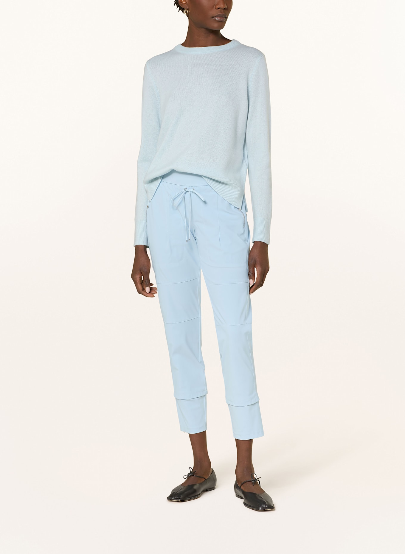 RAFFAELLO ROSSI Hose CANDY im Jogging-Stil: HELLBLAU