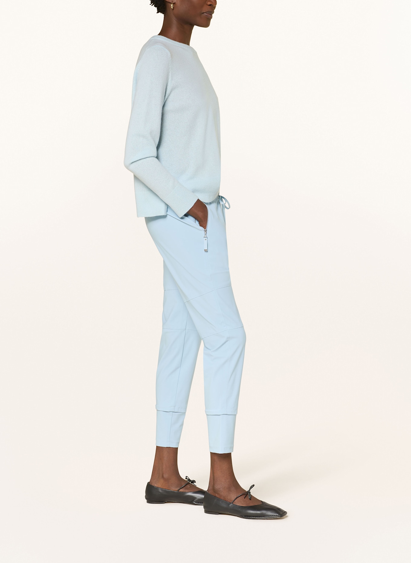 RAFFAELLO ROSSI Hose CANDY im Jogging-Stil: HELLBLAU