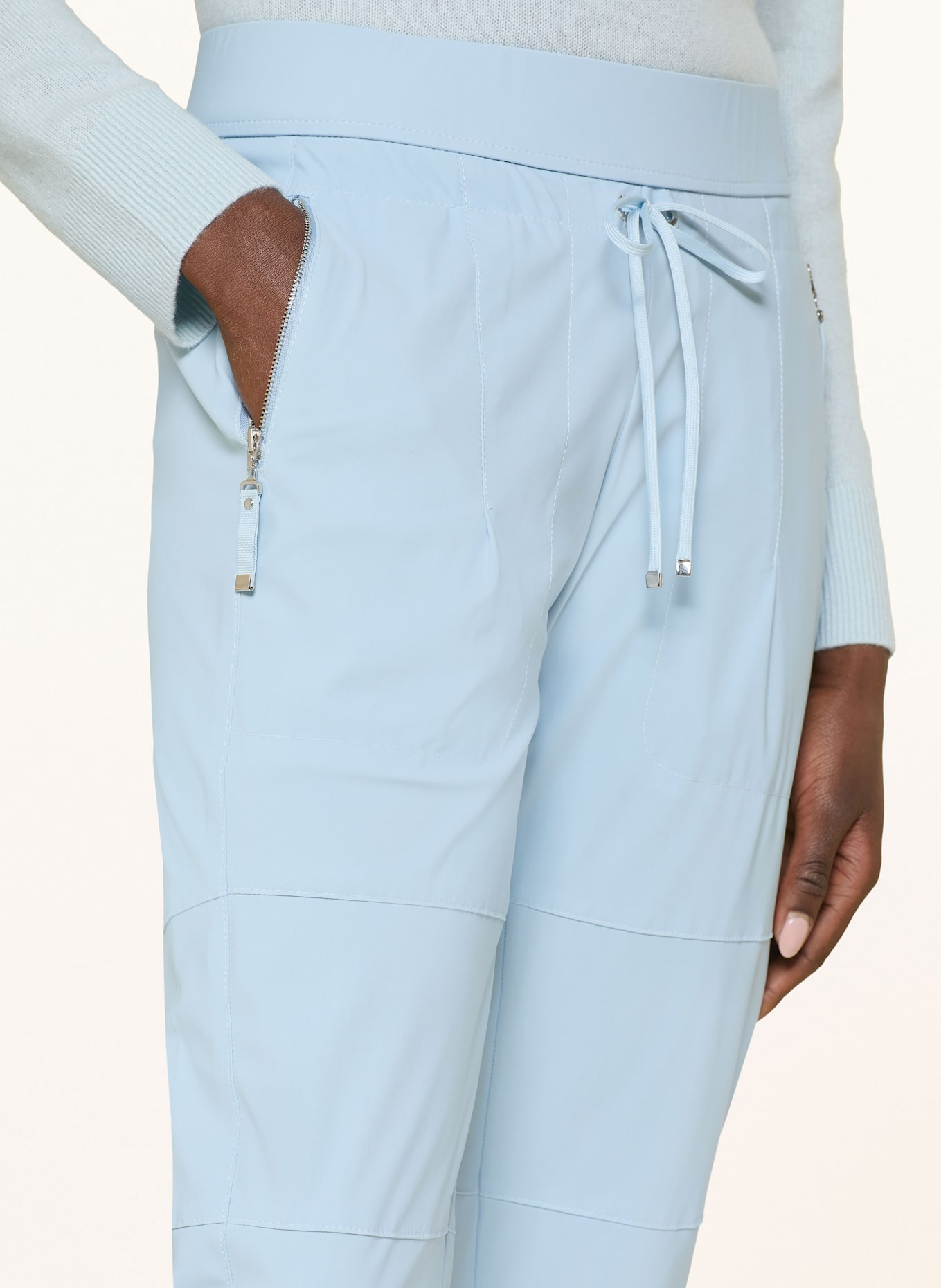 RAFFAELLO ROSSI Hose CANDY im Jogging-Stil: HELLBLAU
