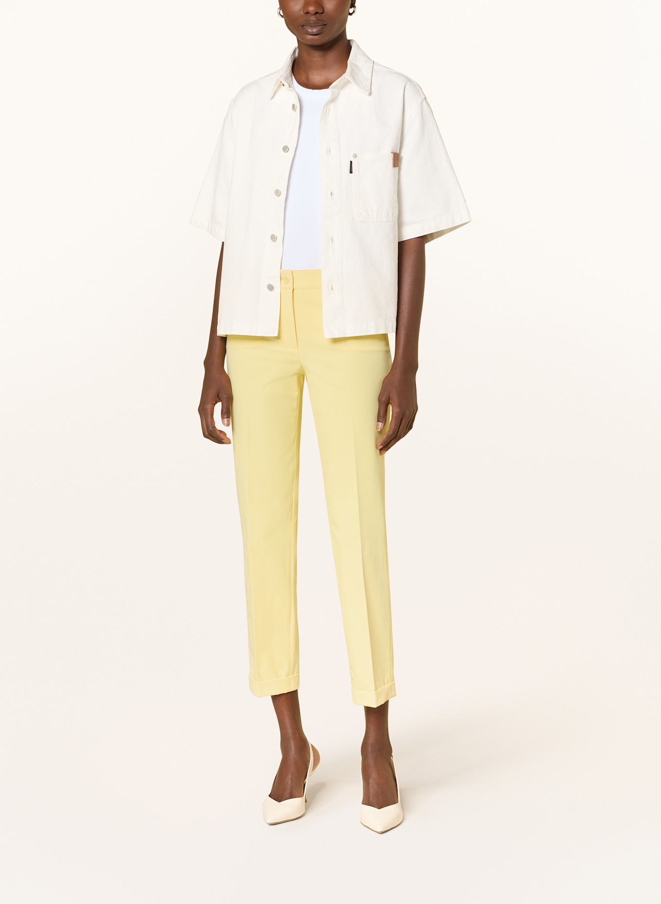 RAFFAELLO ROSSI 7/8-Hose UTE: GELB