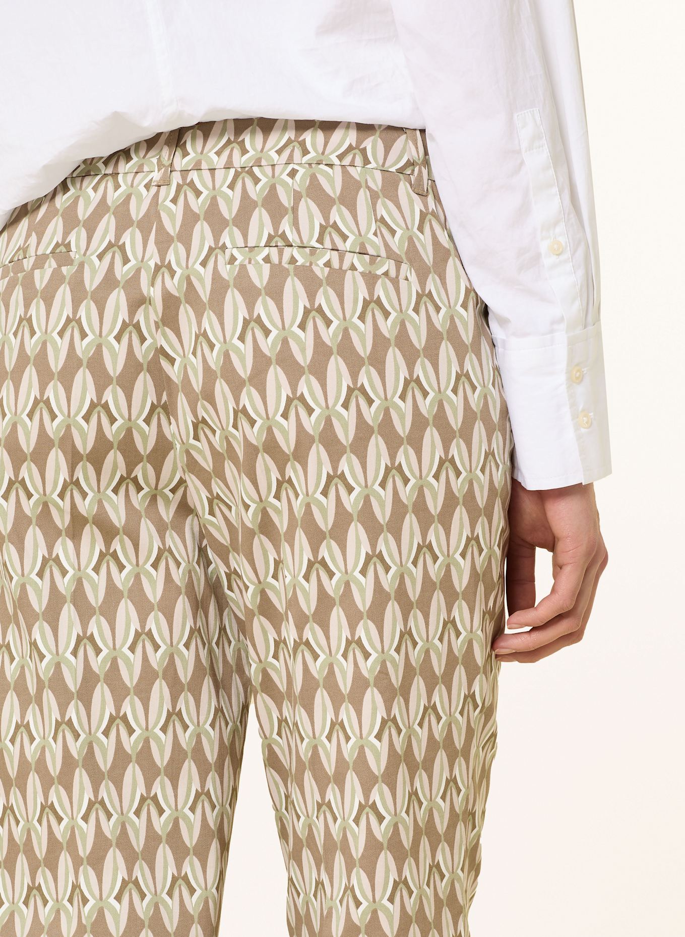 Betty Barclay 7/8 pants: KHAKI / BEIGE / GREEN