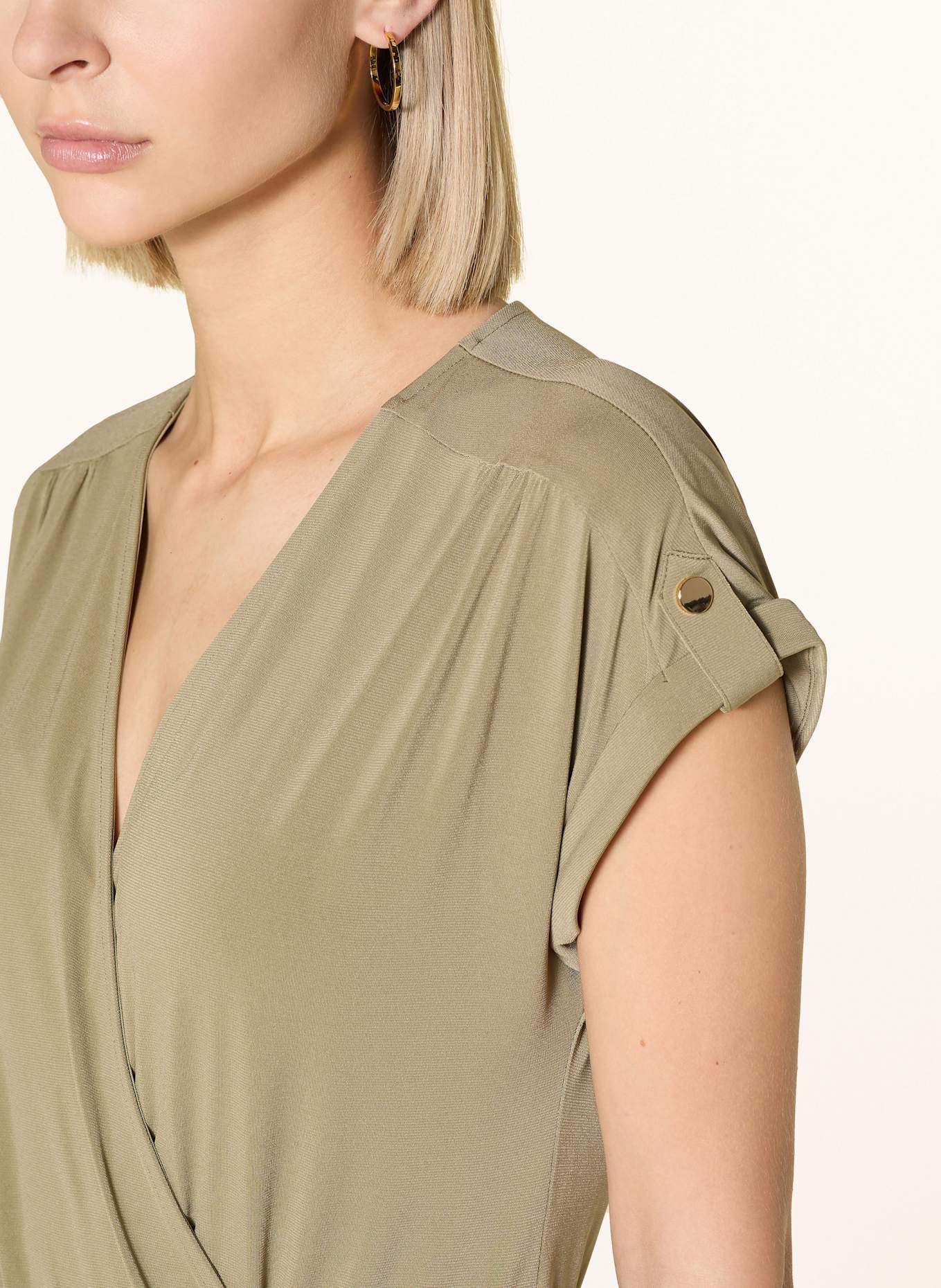 Betty Barclay Žerzejový overal: OLIVOVÁ