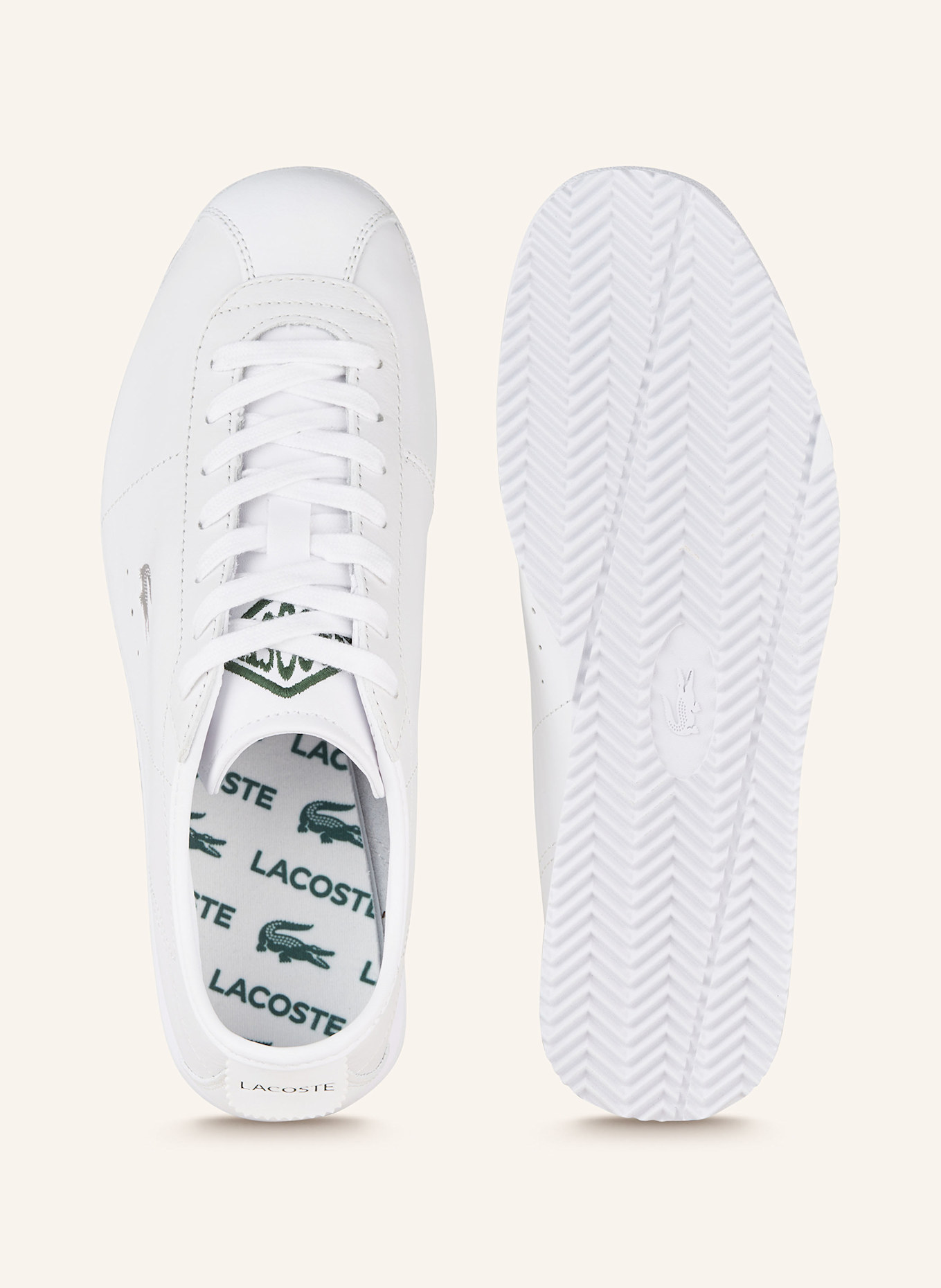 LACOSTE Sneaker CLUB LOW: WEISS