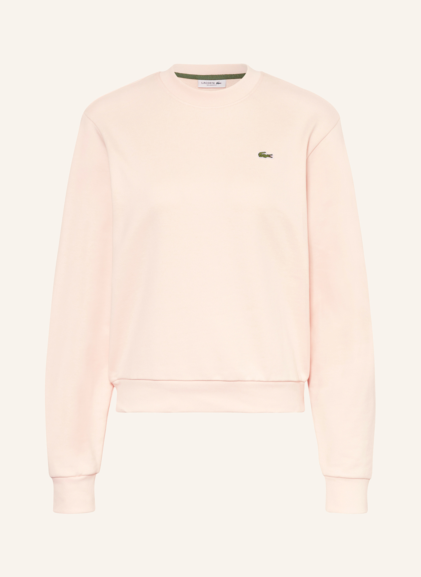LACOSTE Sweatshirt: NUDE