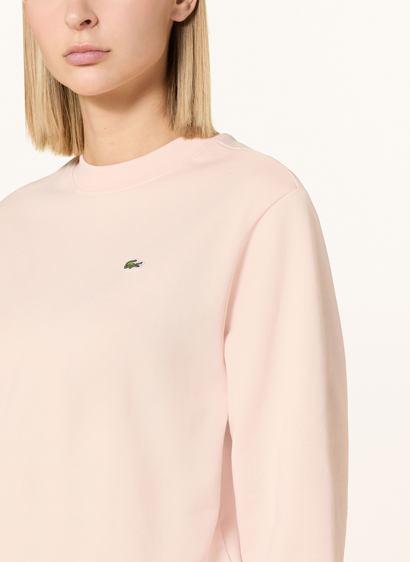 LACOSTE Sweatshirt: NUDE