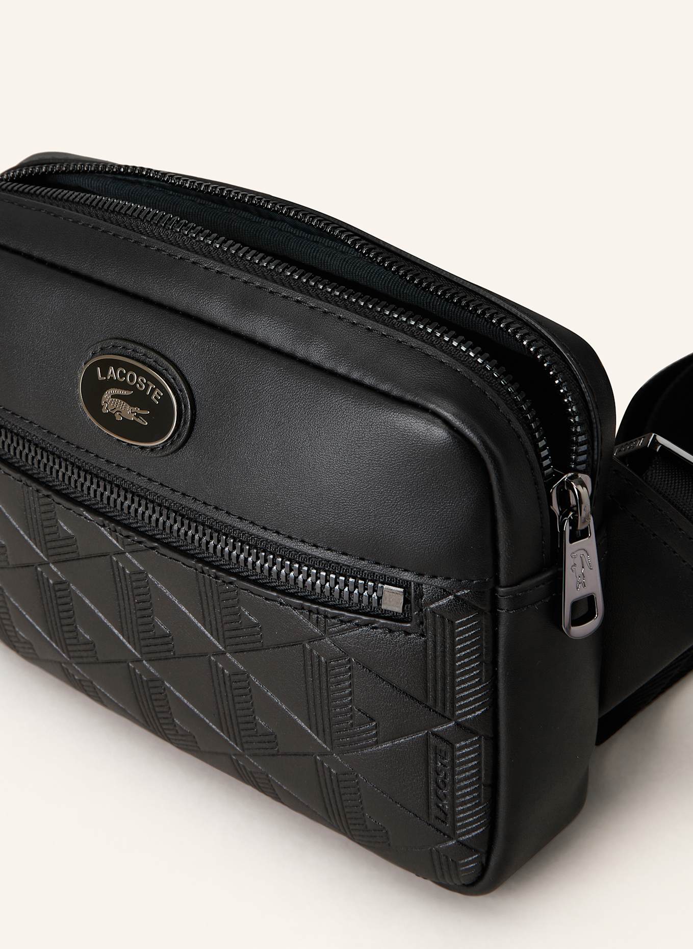 LACOSTE Umhängetasche: SCHWARZ