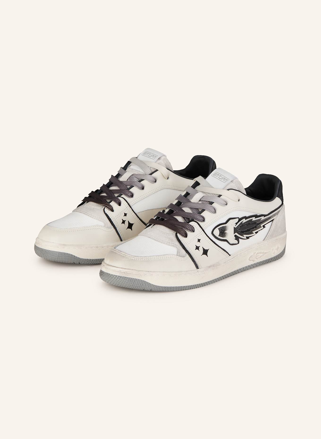 ENTERPRISE JAPAN Sneaker EGG ROCKET: CREME / TAUPE