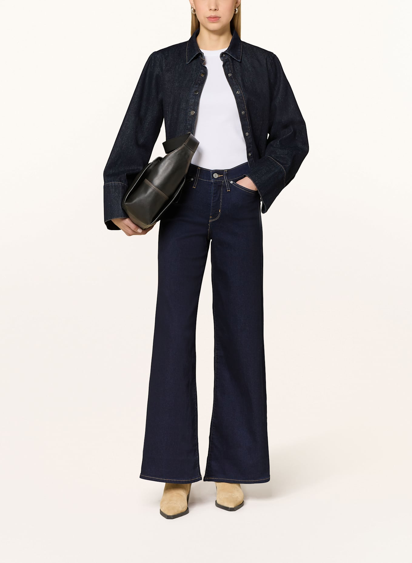 Levi's® Jeansy bootcut 318: 04 Dark Indigo - Flat Finish