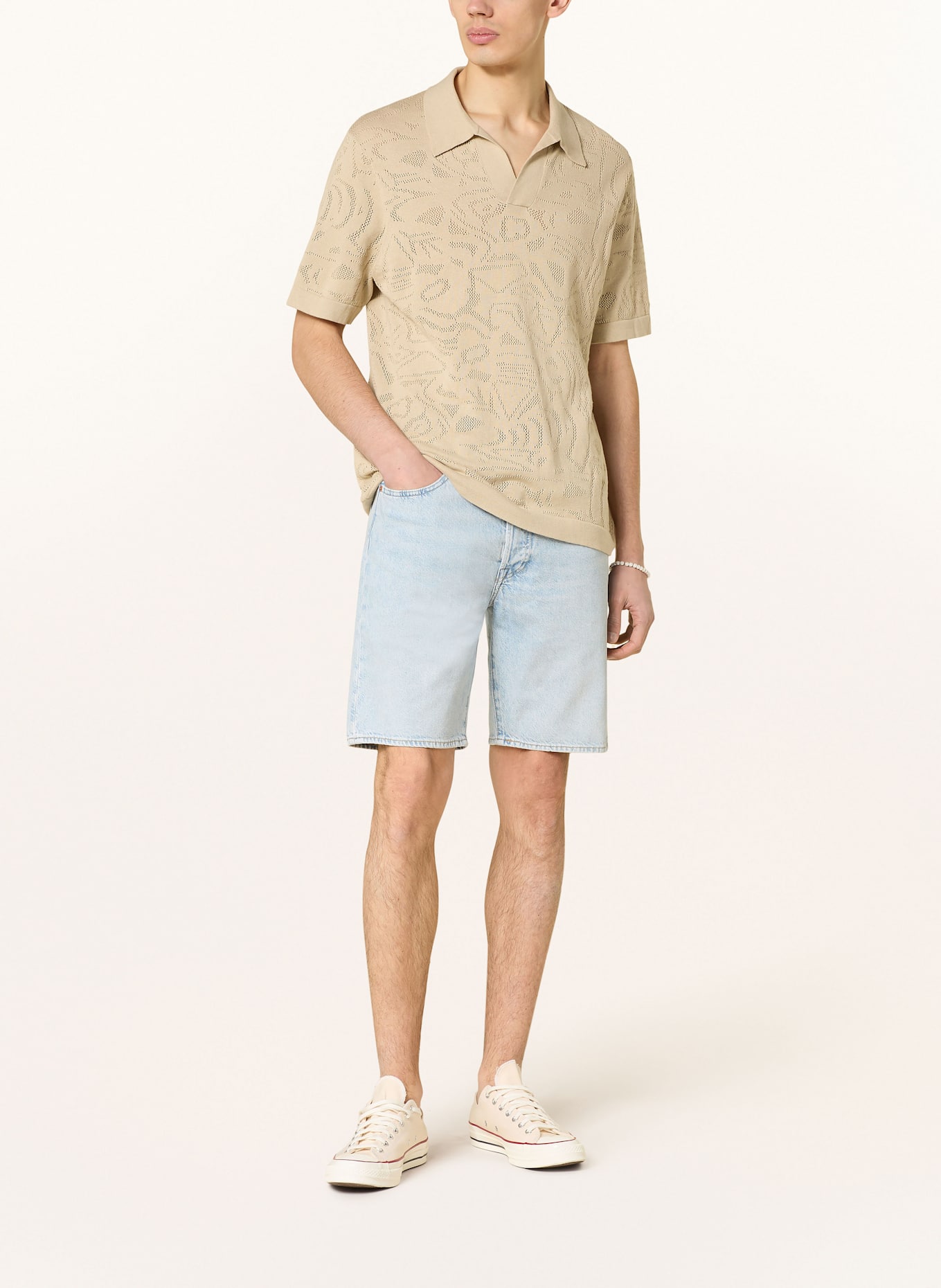 Levi's® Jeansshorts 501® ORIGINAL: HELLBLAU