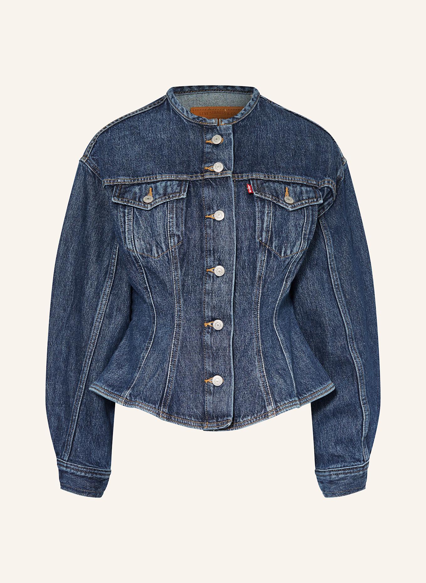 Levi's Jacket Levis Jeansjacke Mit Fell Schwarz Outfit