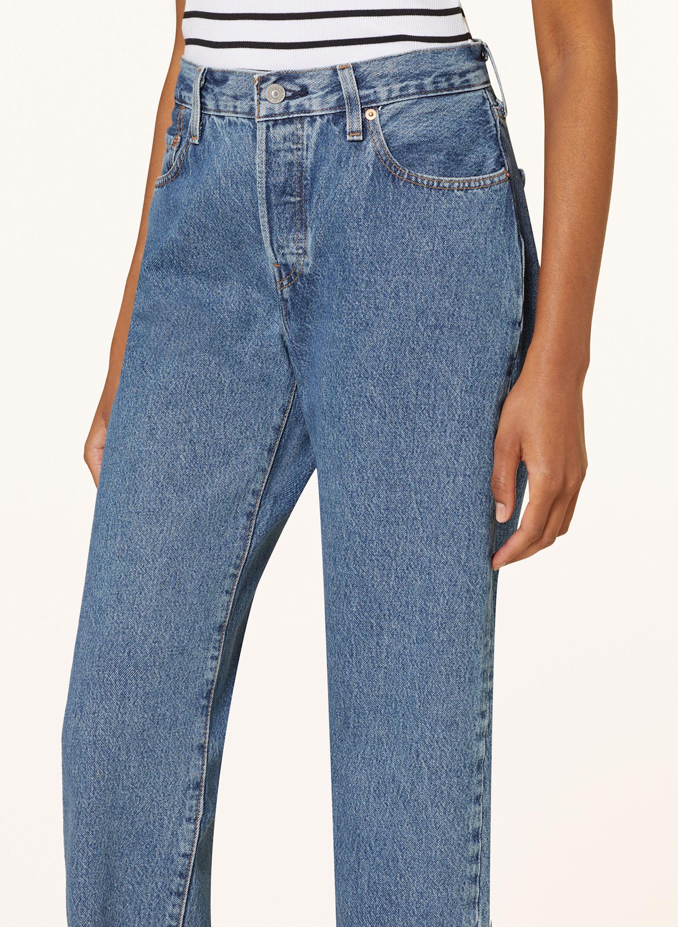 Levi's® Mom Jeans 501 90S ANKLE: 10 Med Indigo - Flat Finish