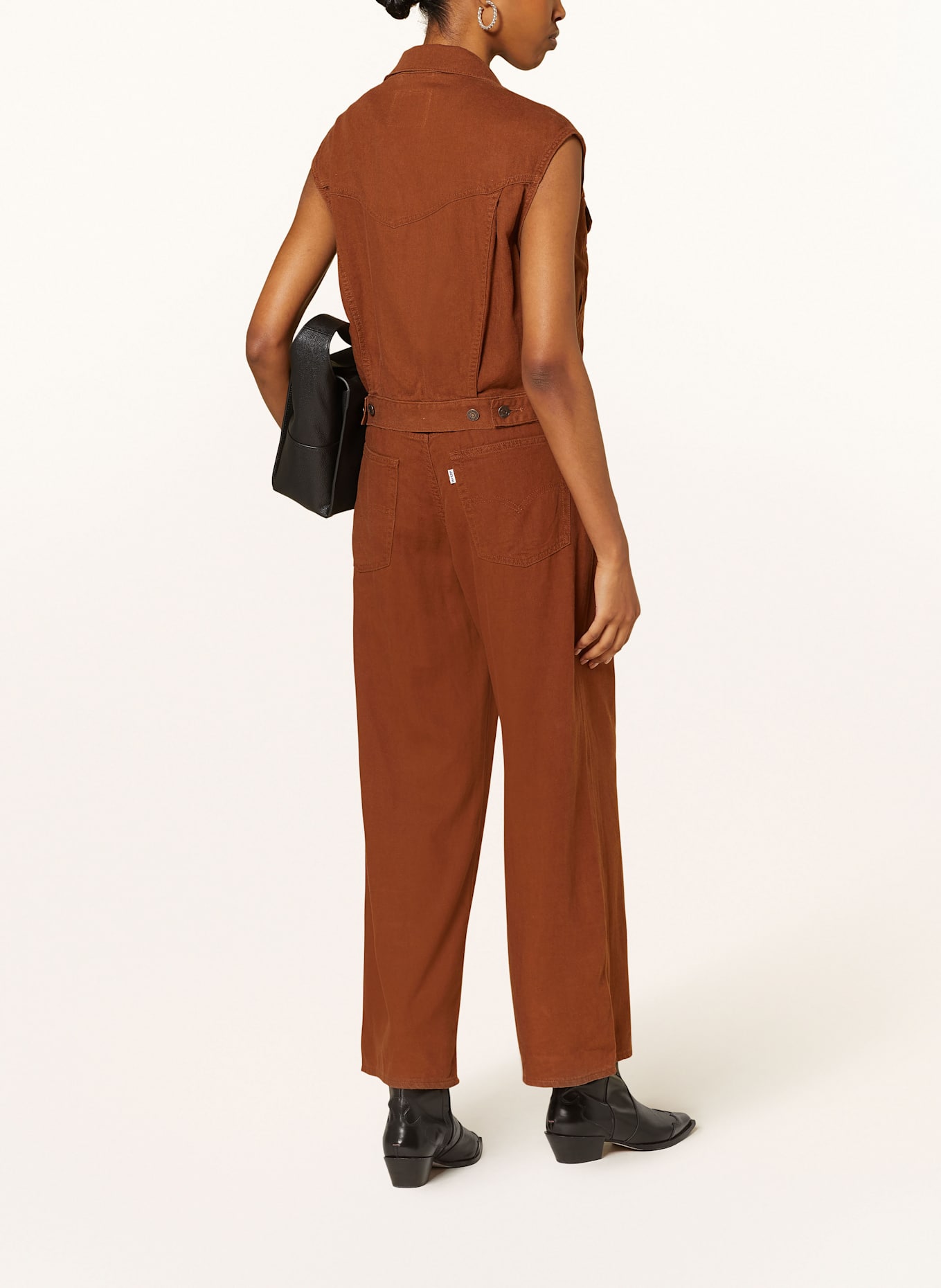 Levi's® Weste mit Leinen: BRAUN